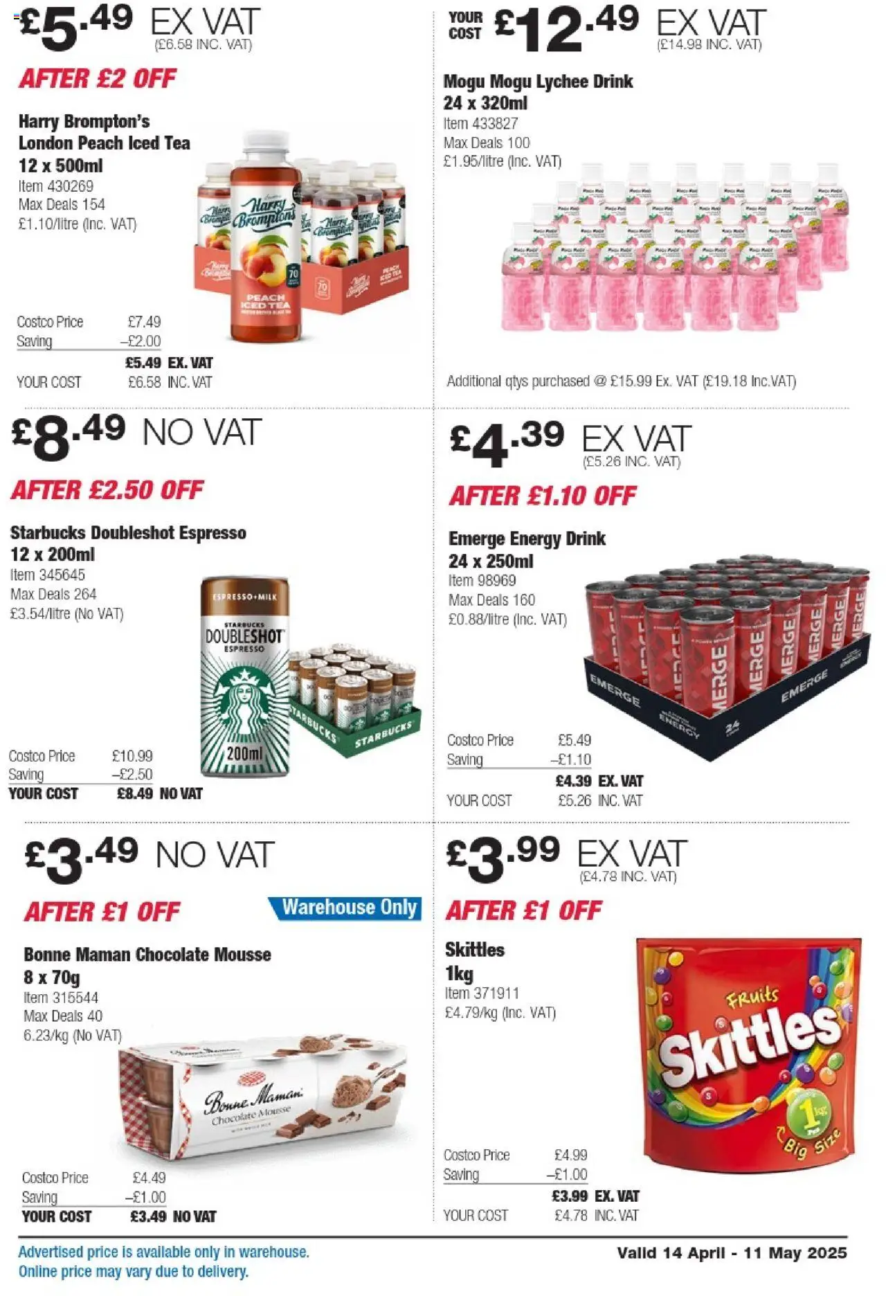 Costco shop Member-Only Savings Scotland & Wales valid from 14/04/2025 - Page number 17