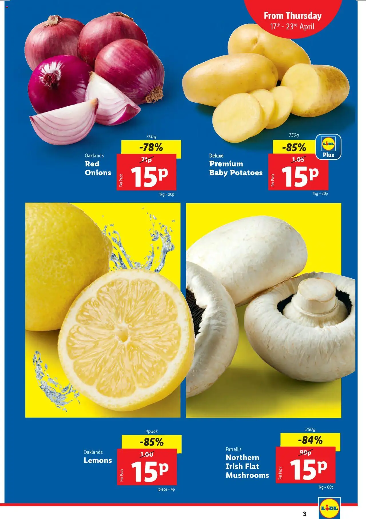 Lidl shop Super savers valid from 17/04/2025 - Page number 3