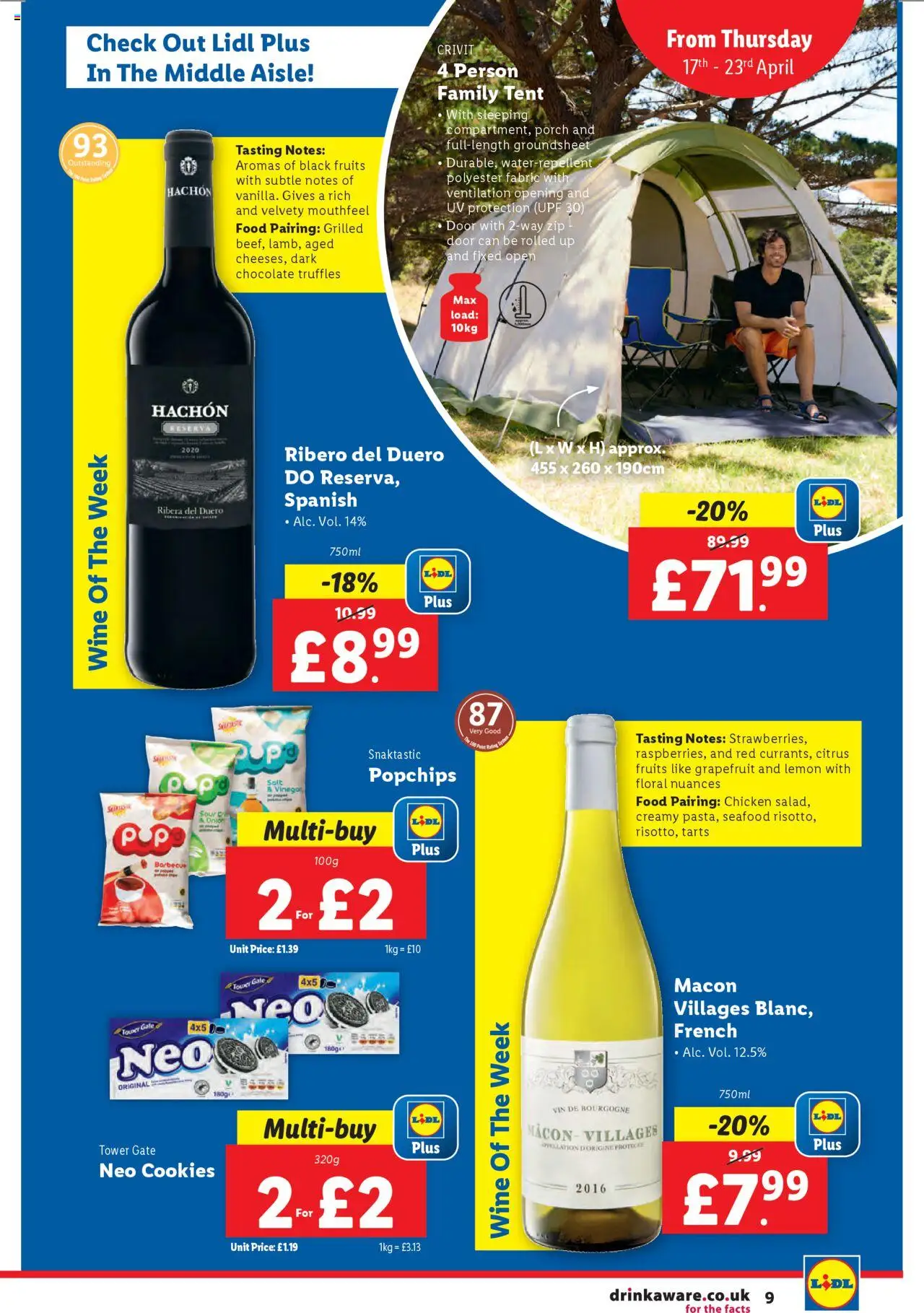 Lidl shop Super savers valid from 17/04/2025 - Page number 9