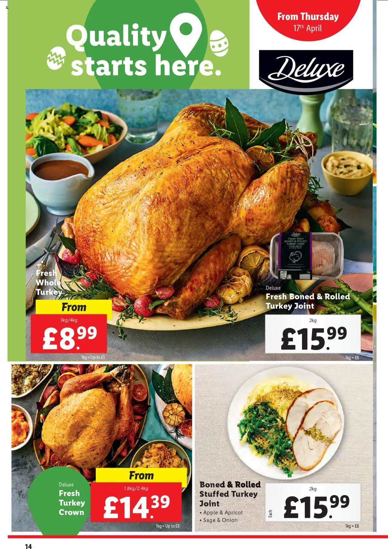 Lidl shop Super savers valid from 17/04/2025 - Page number 14