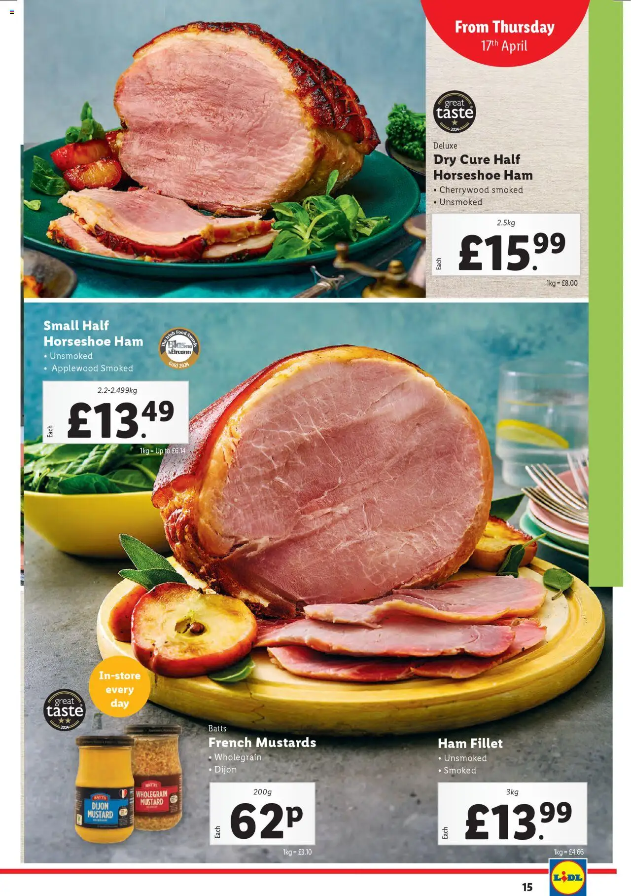 Lidl shop Super savers valid from 17/04/2025 - Page number 15