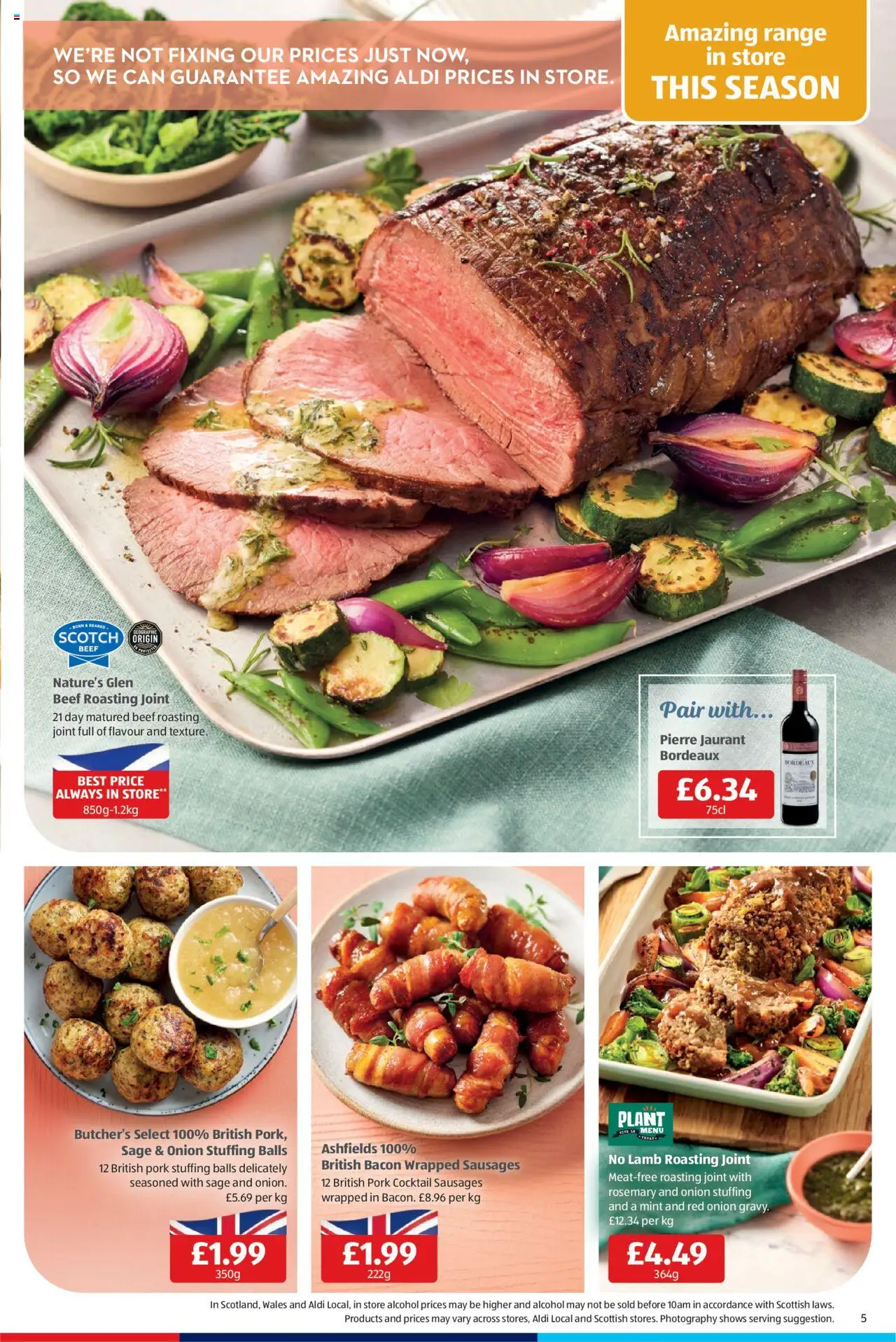 Aldi shop Weekly offers Scottish Specialbuys valid from 21/04/2025 - Page number 5