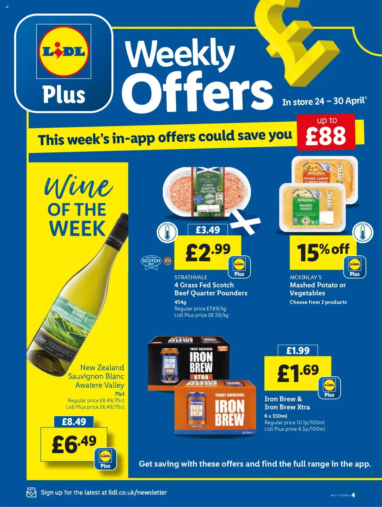 Lidl shop Lidl Weekly Scotland valid from 24/04/2025 - Page number 4