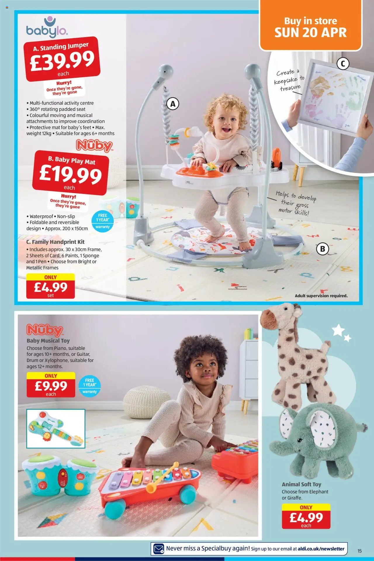 Aldi shop Weekly offers Scottish Specialbuys valid from 21/04/2025 - Page number 15