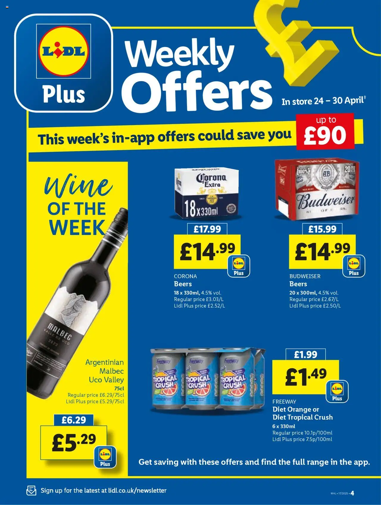 Lidl shop Lidl Weekly Wales valid from 24/04/2025 - Page number 4