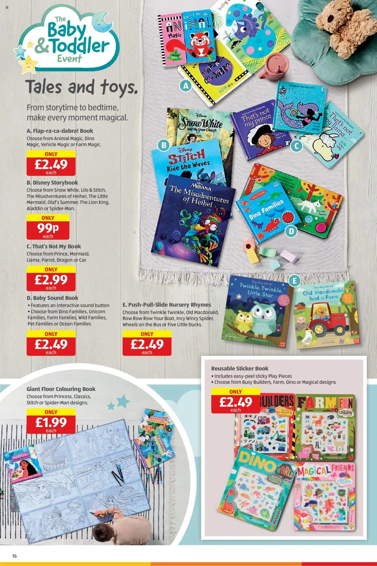Aldi shop Weekly offers UK Specialbuys valid from 21/04/2025 - Page number 16