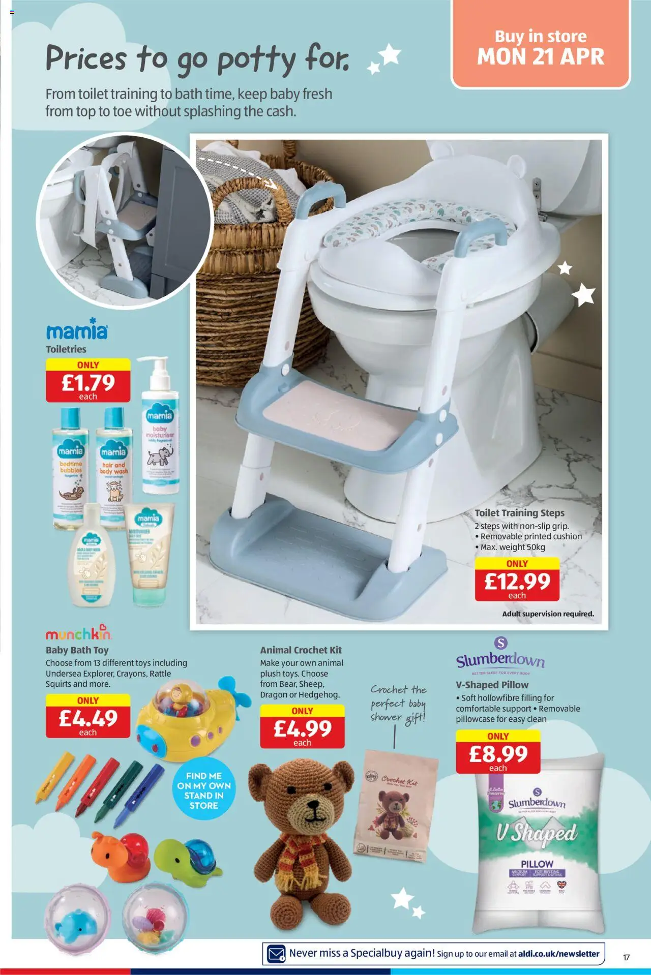 Aldi shop Weekly offers UK Specialbuys valid from 21/04/2025 - Page number 17