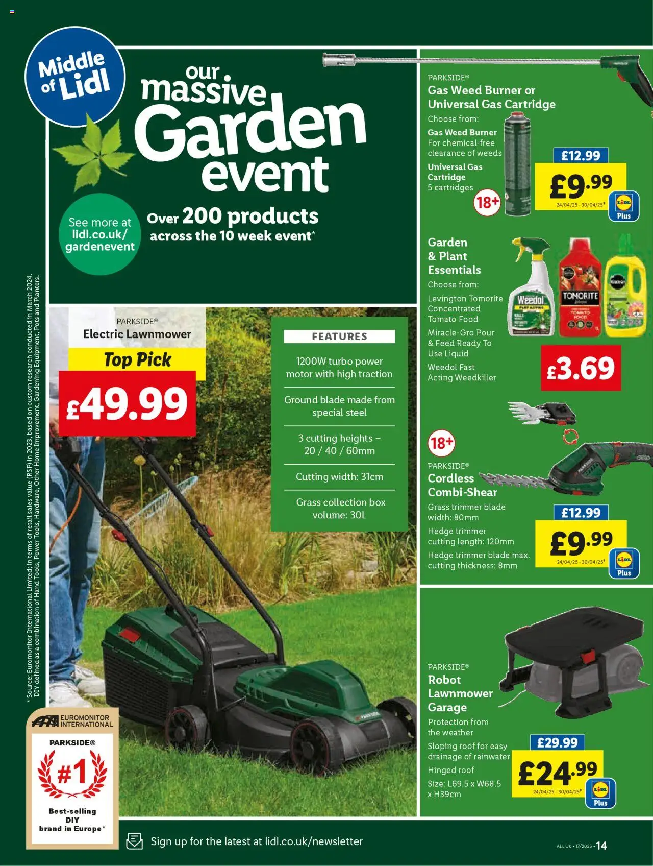 Lidl shop Lidl Weekly Wales valid from 24/04/2025 - Page number 14
