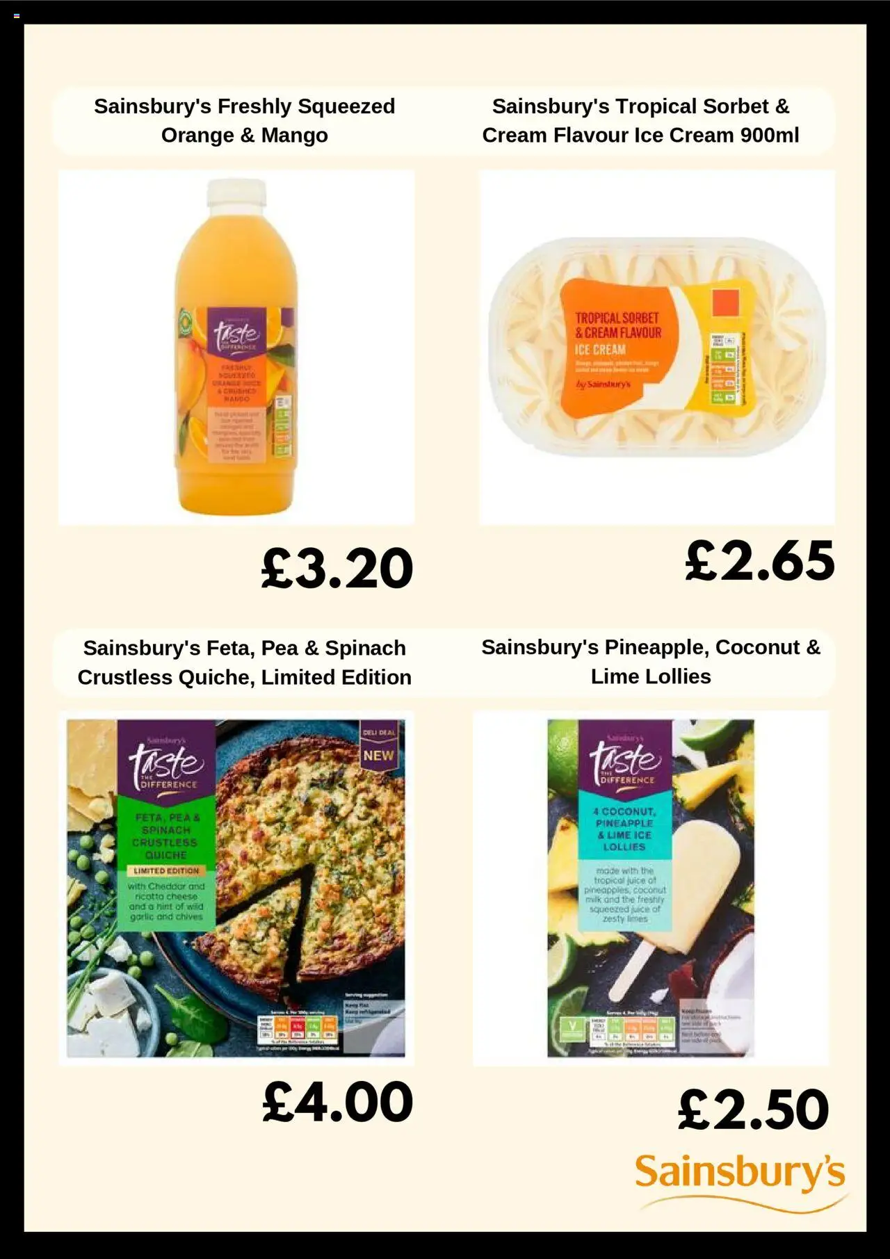 Sainsbury's shop Weekly offers valid from 22/04/2025 - Page number 4