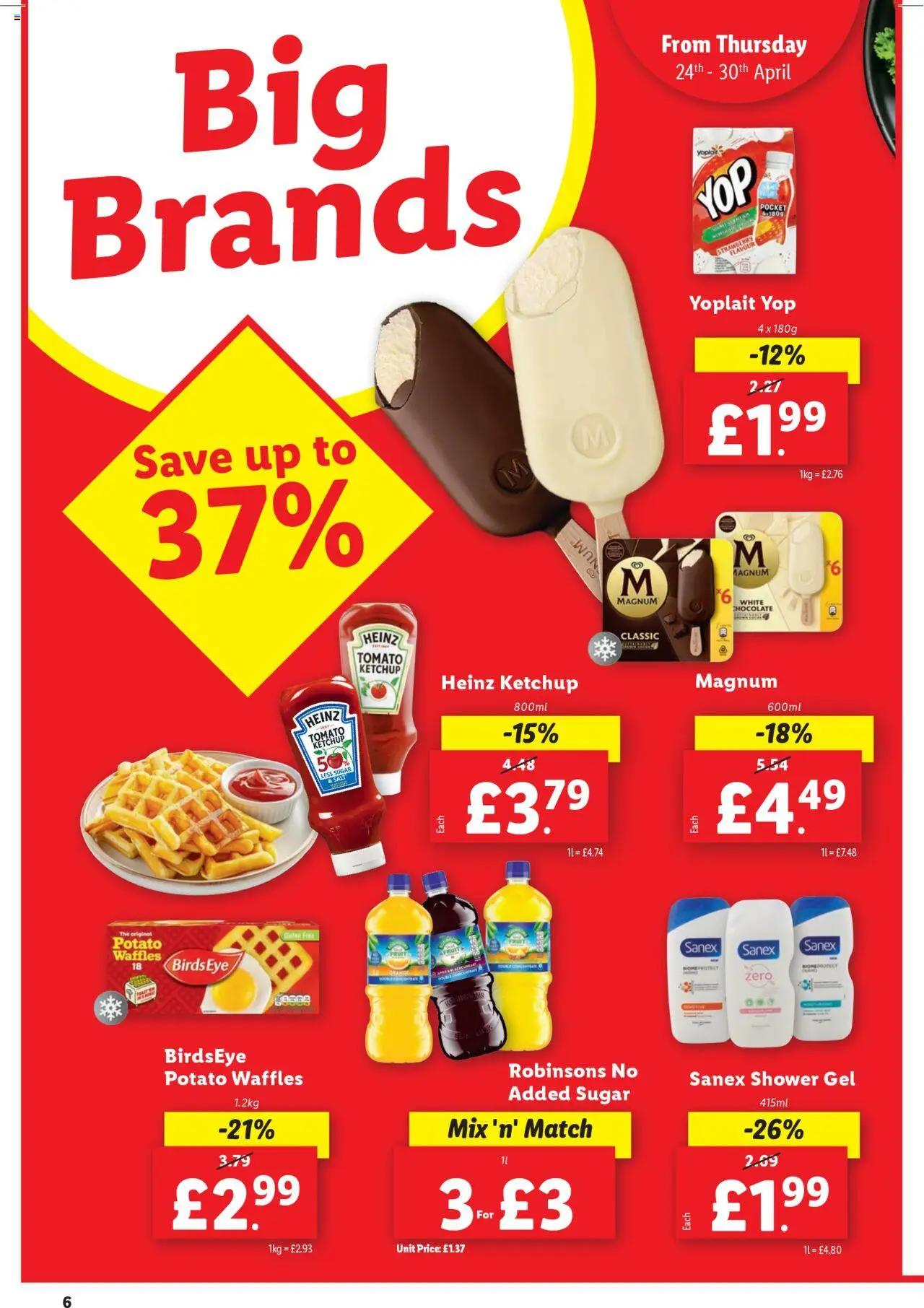 Lidl shop Family meals valid from 24/04/2025 - Page number 6