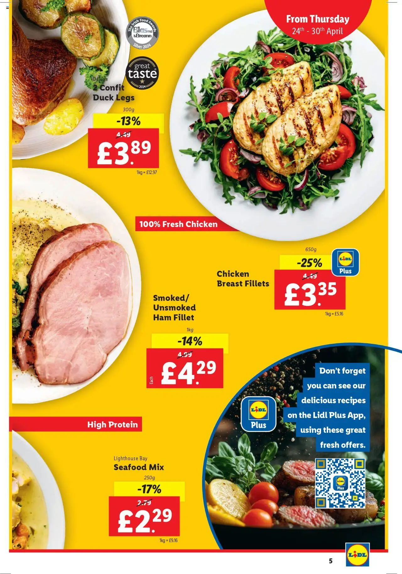 Lidl shop Family meals valid from 24/04/2025 - Page number 5