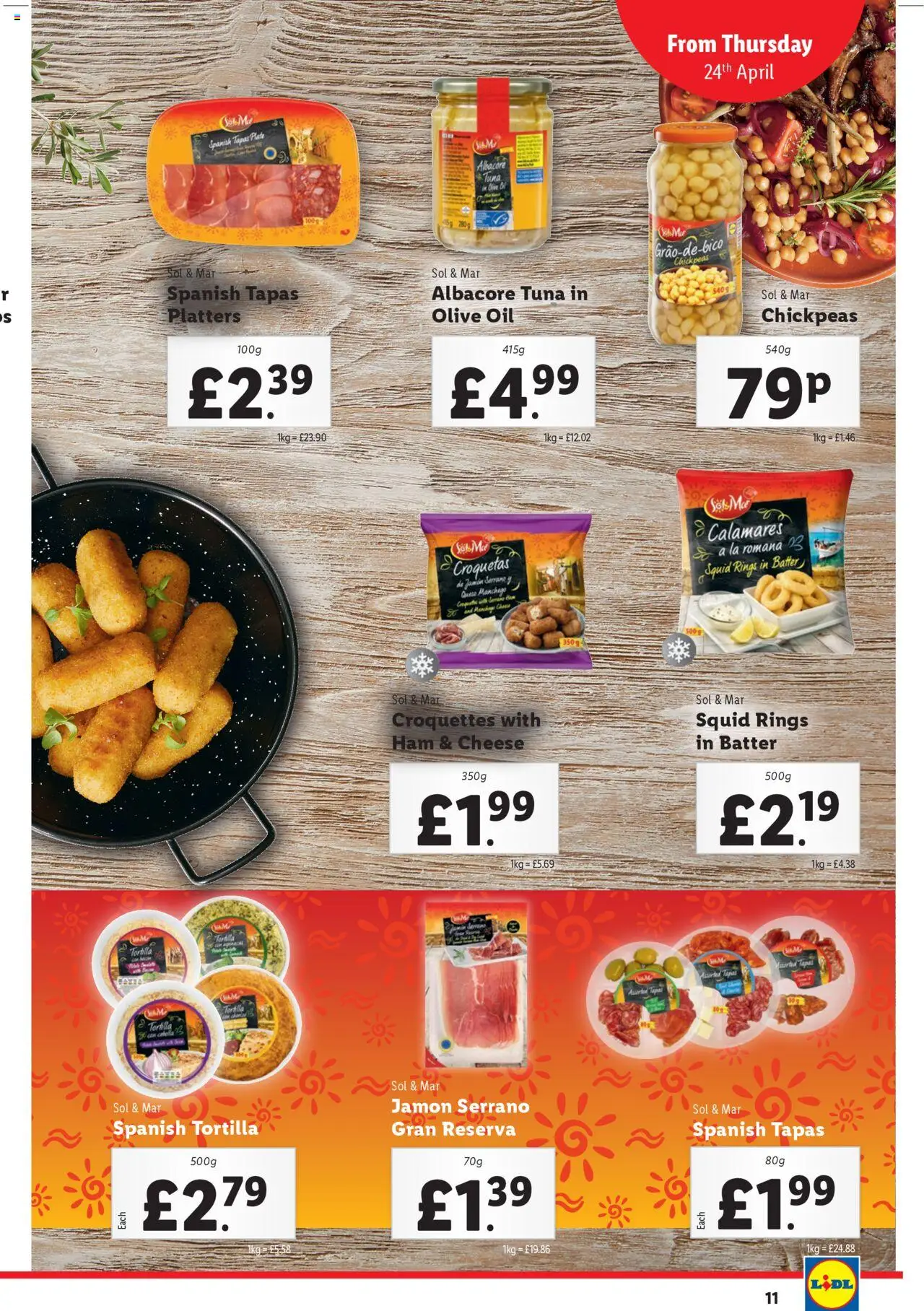 Lidl shop Family meals valid from 24/04/2025 - Page number 11