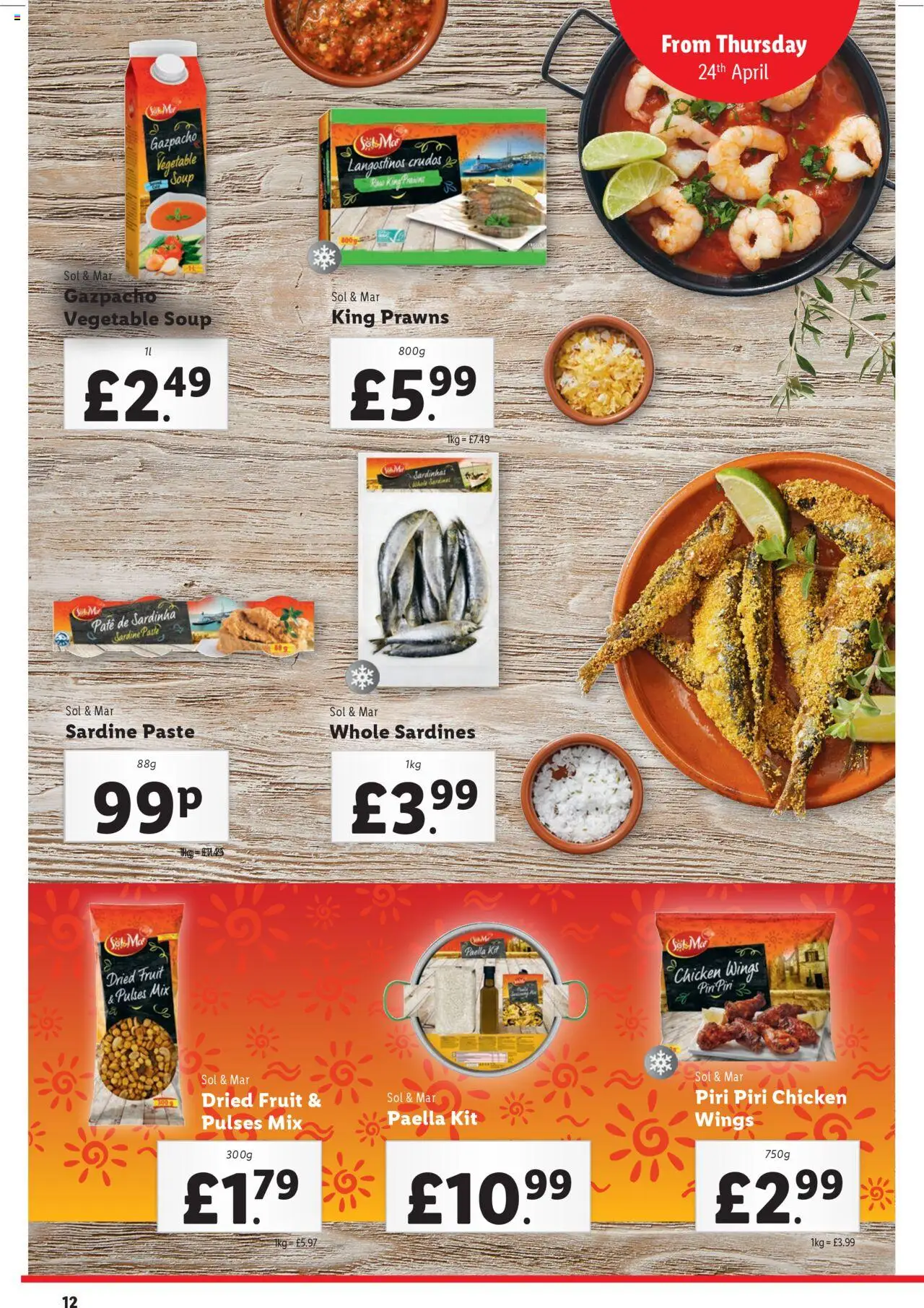 Lidl shop Family meals valid from 24/04/2025 - Page number 12