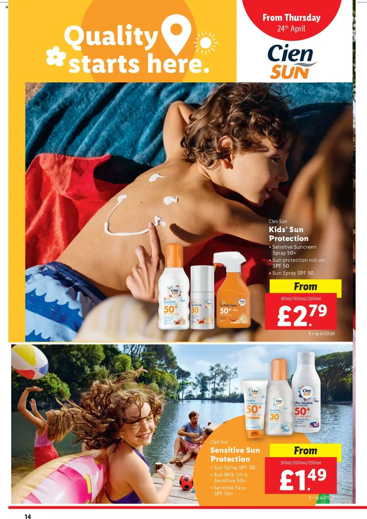 Lidl shop Family meals valid from 24/04/2025 - Page number 14