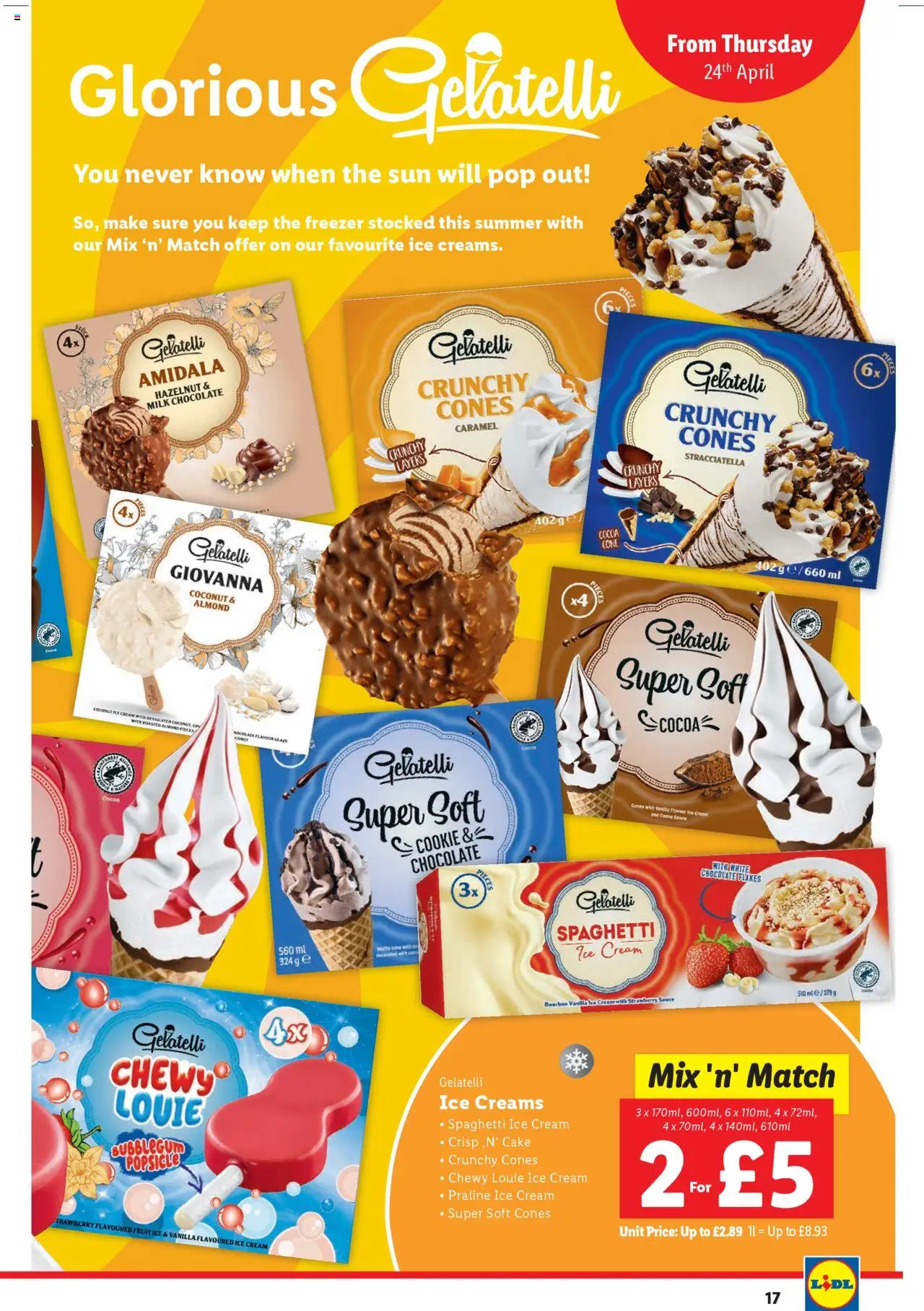 Lidl shop Family meals valid from 24/04/2025 - Page number 17