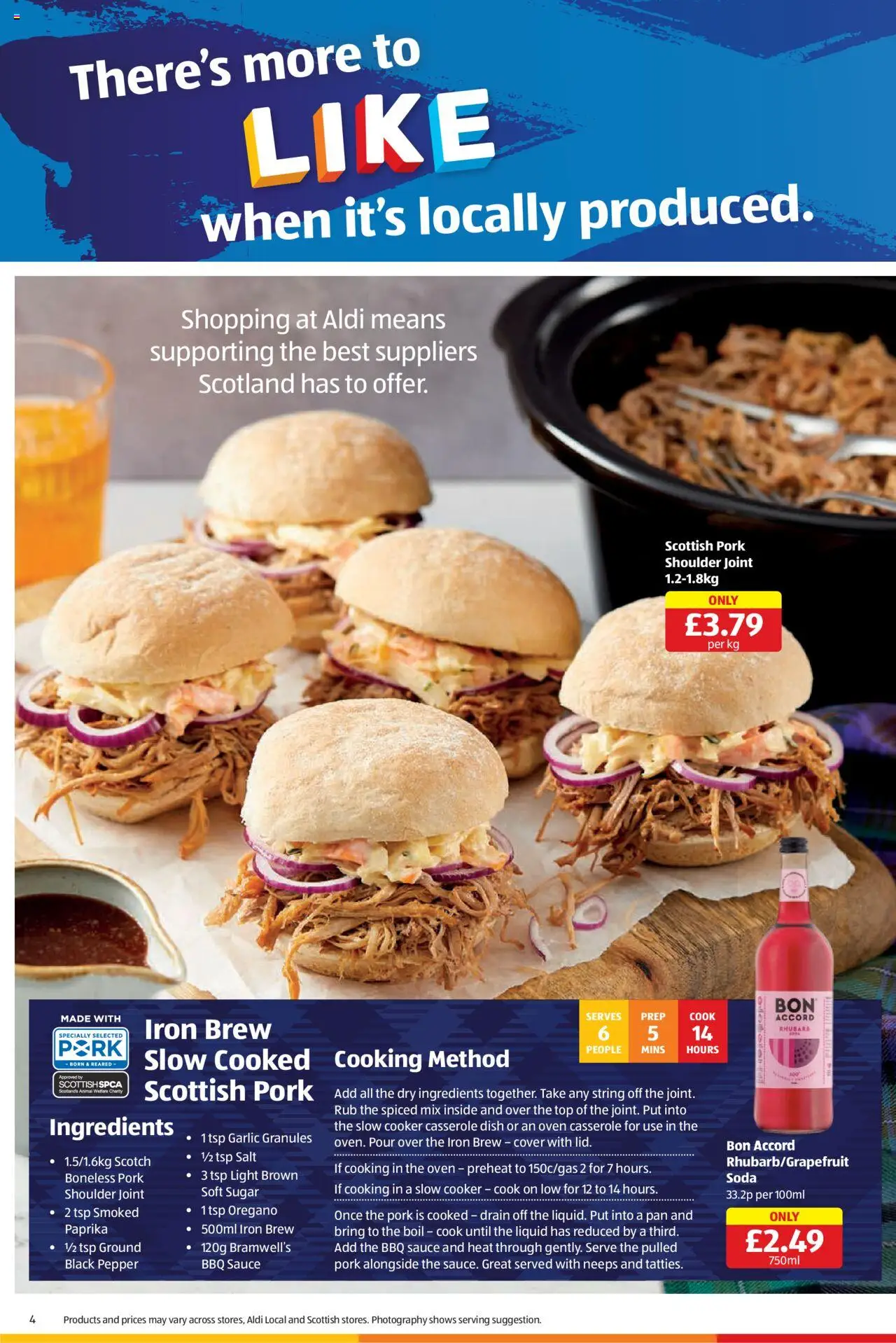 Aldi shop Weekly offers Scottish Specialbuys valid from 01/05/2025 - Page number 4