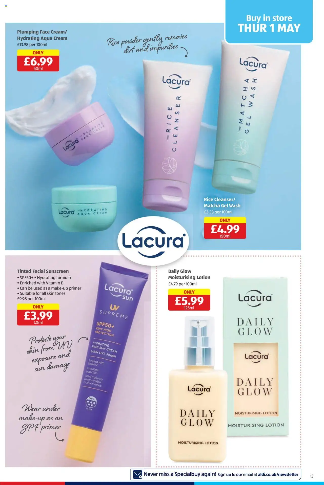 Aldi shop Weekly offers Scottish Specialbuys valid from 01/05/2025 - Page number 13