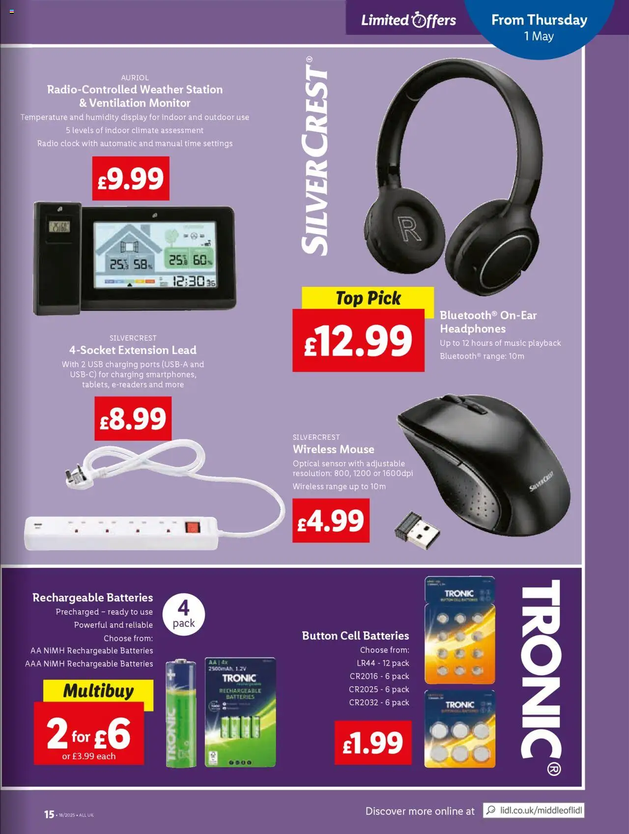 Lidl shop Lidl Weekly Scotland valid from 01/05/2025 - Page number 17