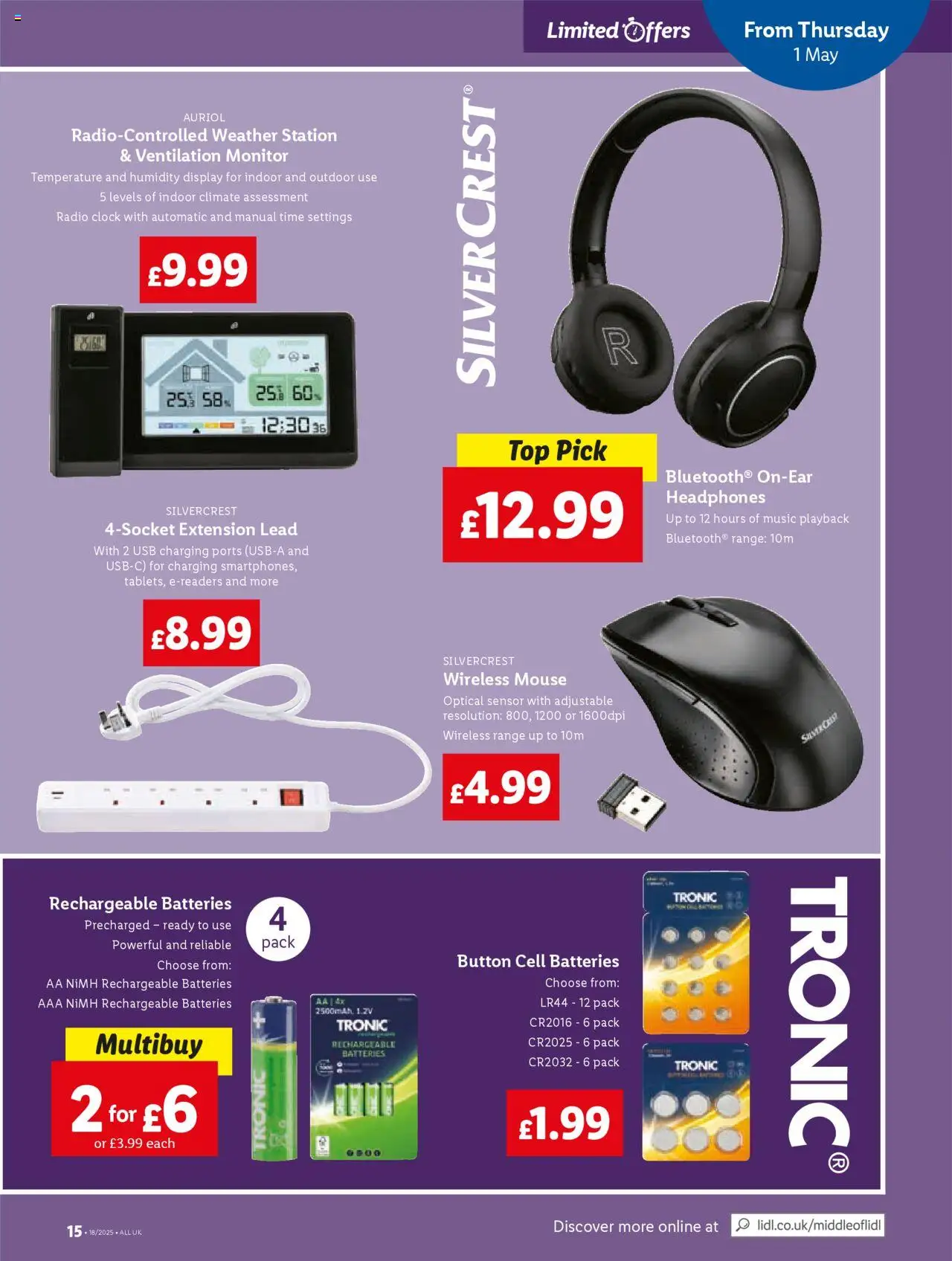 Lidl shop Lidl Weekly Wales valid from 01/05/2025 - Page number 17