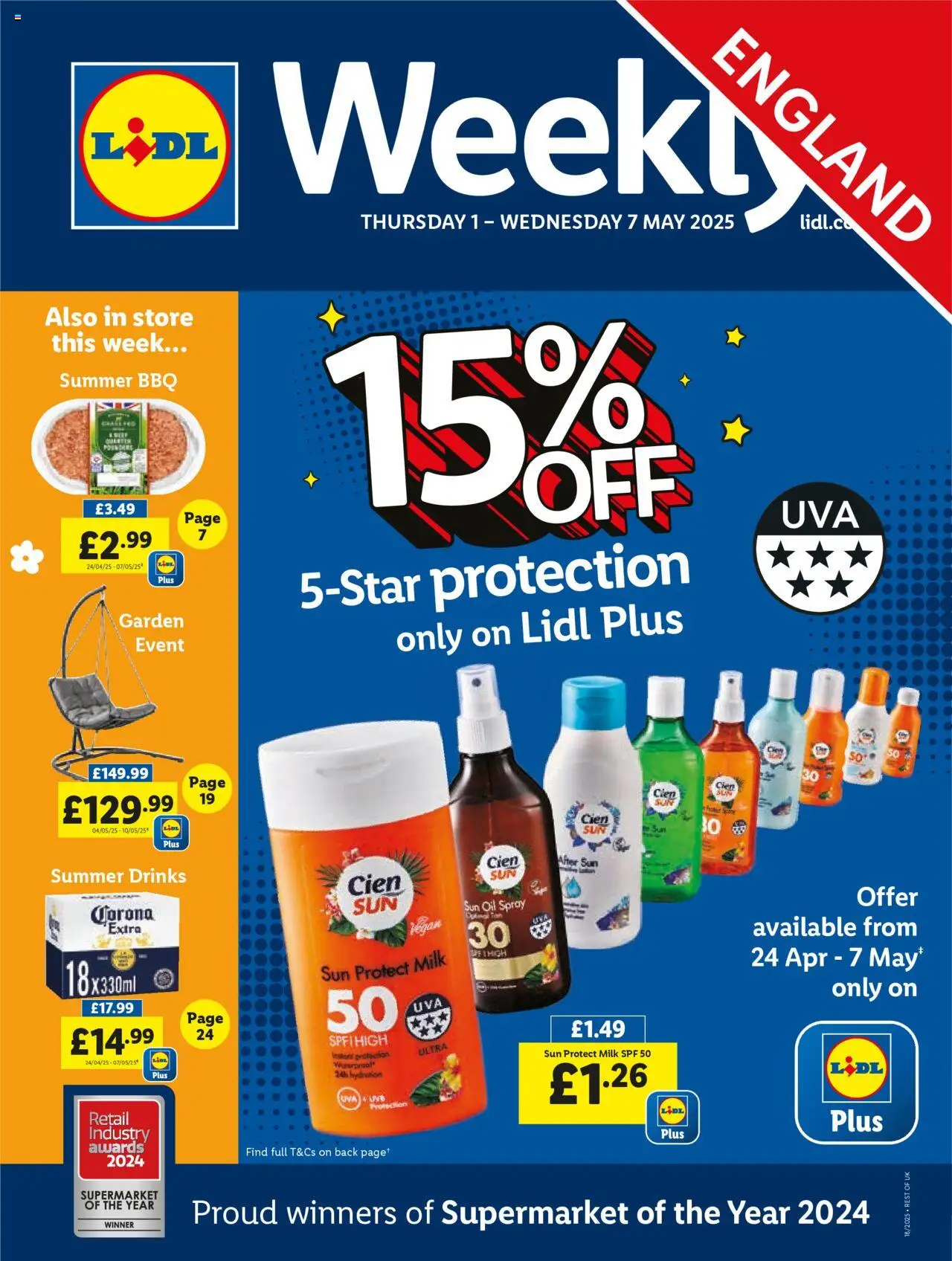 Lidl shop Lidl Weekly valid from 01/05/2025 - Page number 1