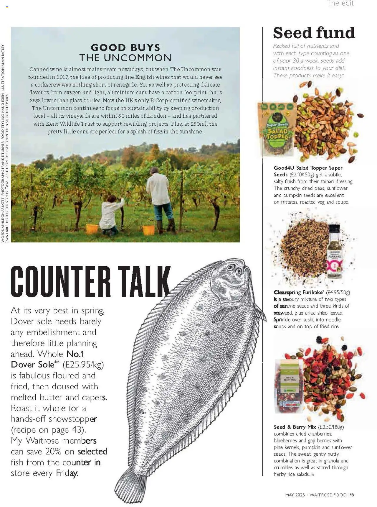 Waitrose shop May 2025 valid from 01/05/2025 - Page number 13