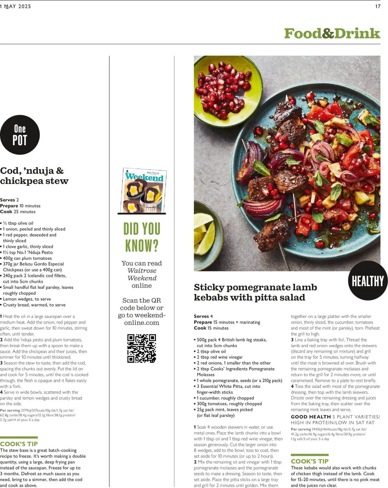 Waitrose shop Offers valid from 01/05/2025 - Page number 17