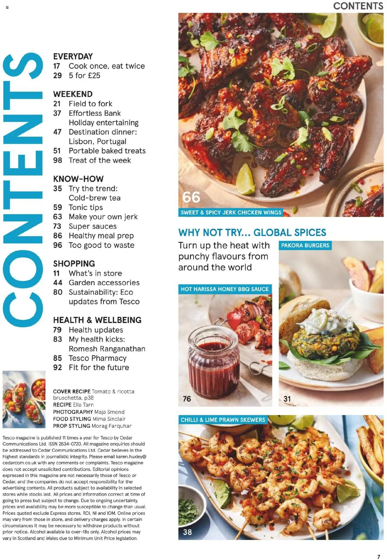 Tesco shop Tesco Magazine - May 2025 valid from 01/05/2025 - Page number 7
