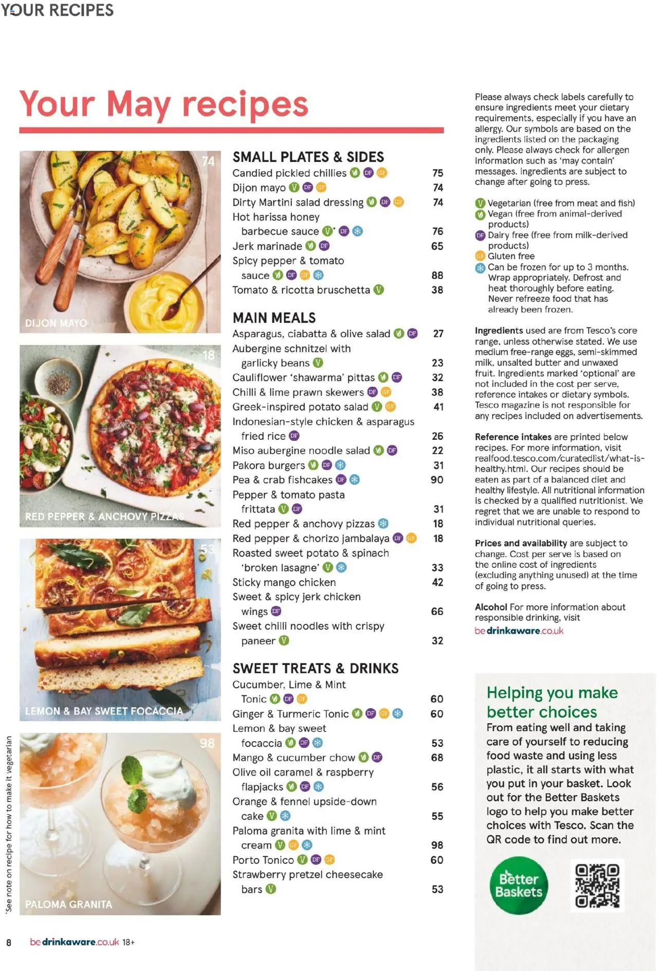 Tesco shop Tesco Magazine - May 2025 valid from 01/05/2025 - Page number 8