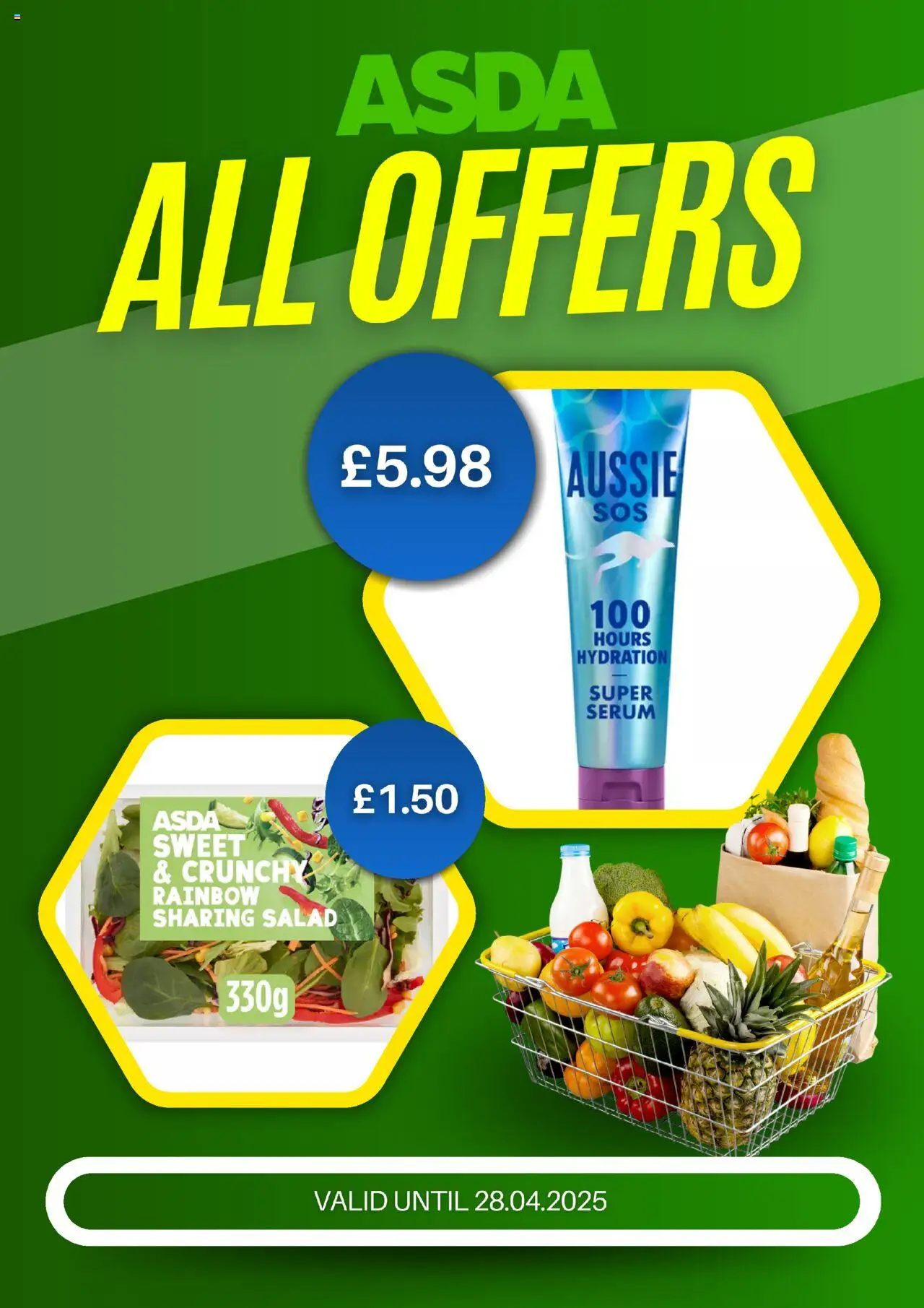 Asda shop Weekly offers valid from 22/04/2025 - Page number 1