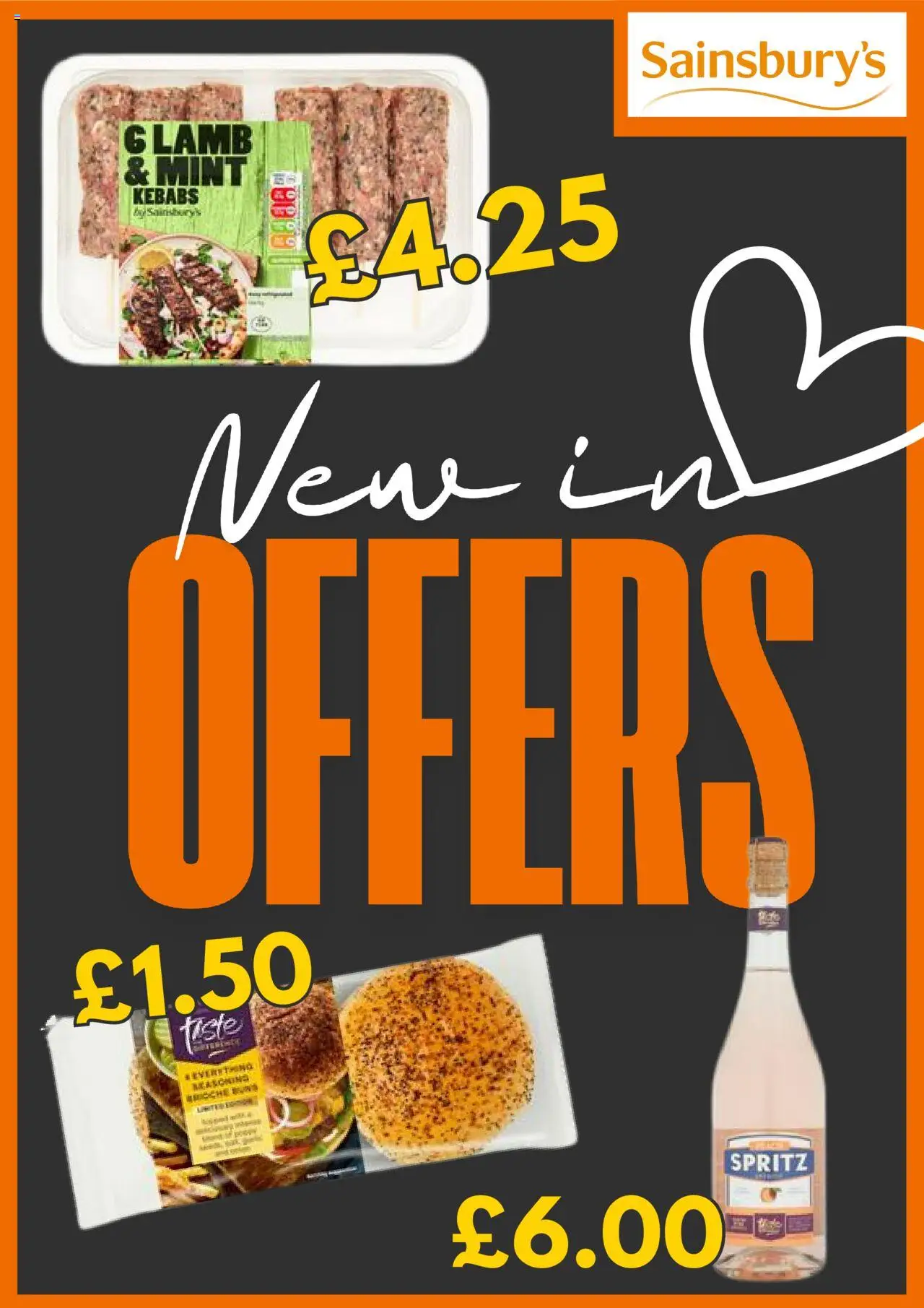 Sainsbury's shop Weekly offers valid from 29/04/2025 - Page number 1 - Mint