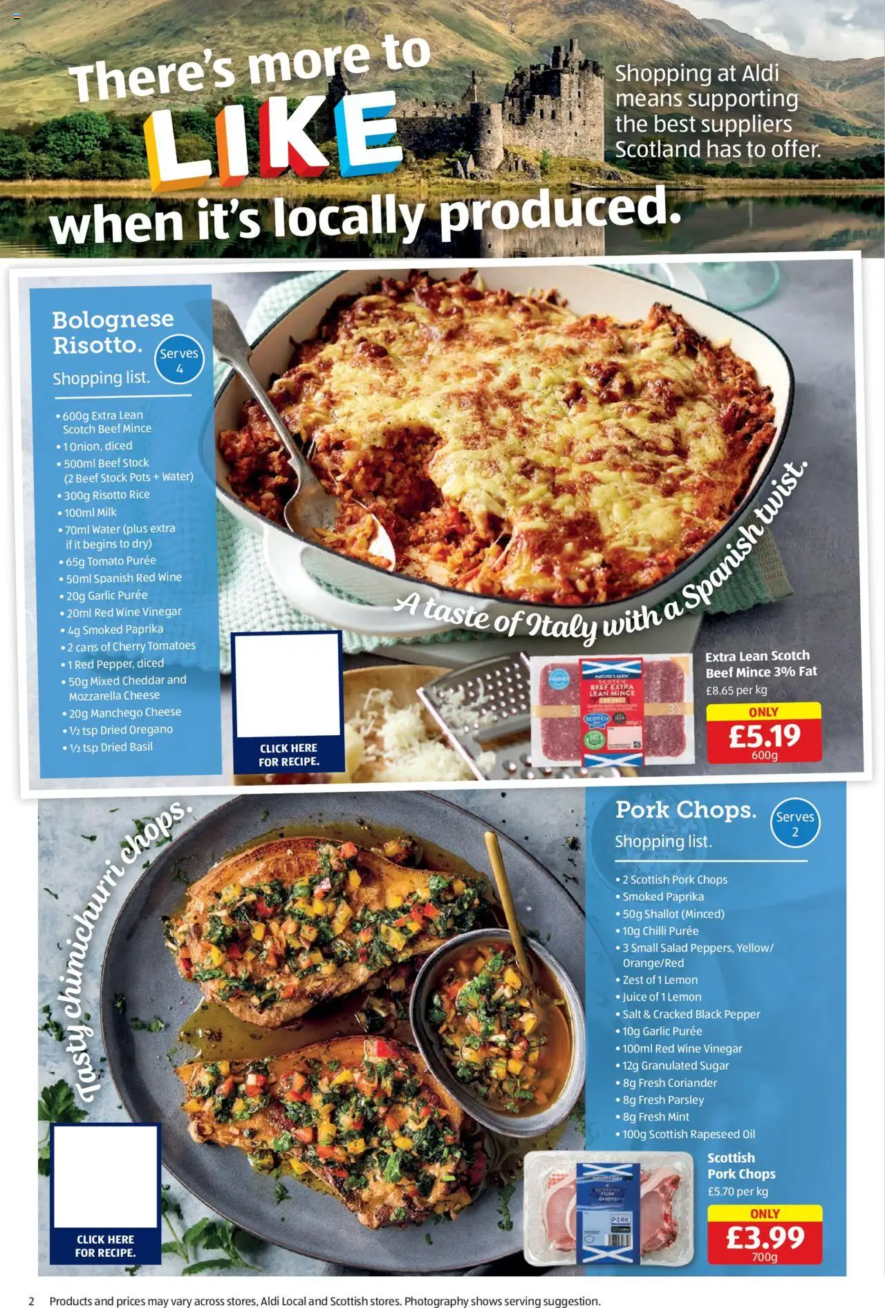 Aldi shop Weekly offers Scottish Specialbuys valid from 08/05/2025 - Page number 2