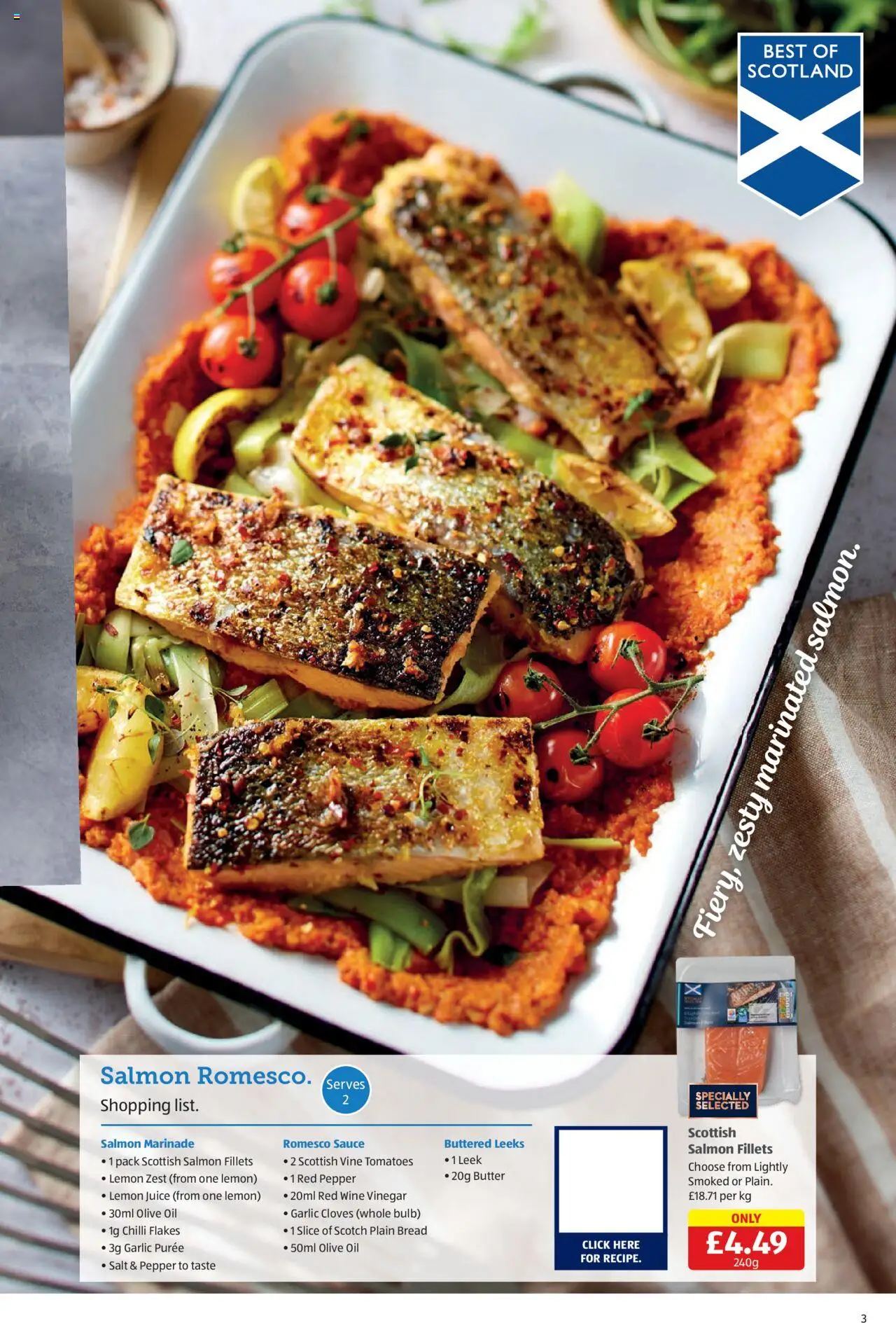 Aldi shop Weekly offers Scottish Specialbuys valid from 08/05/2025 - Page number 3