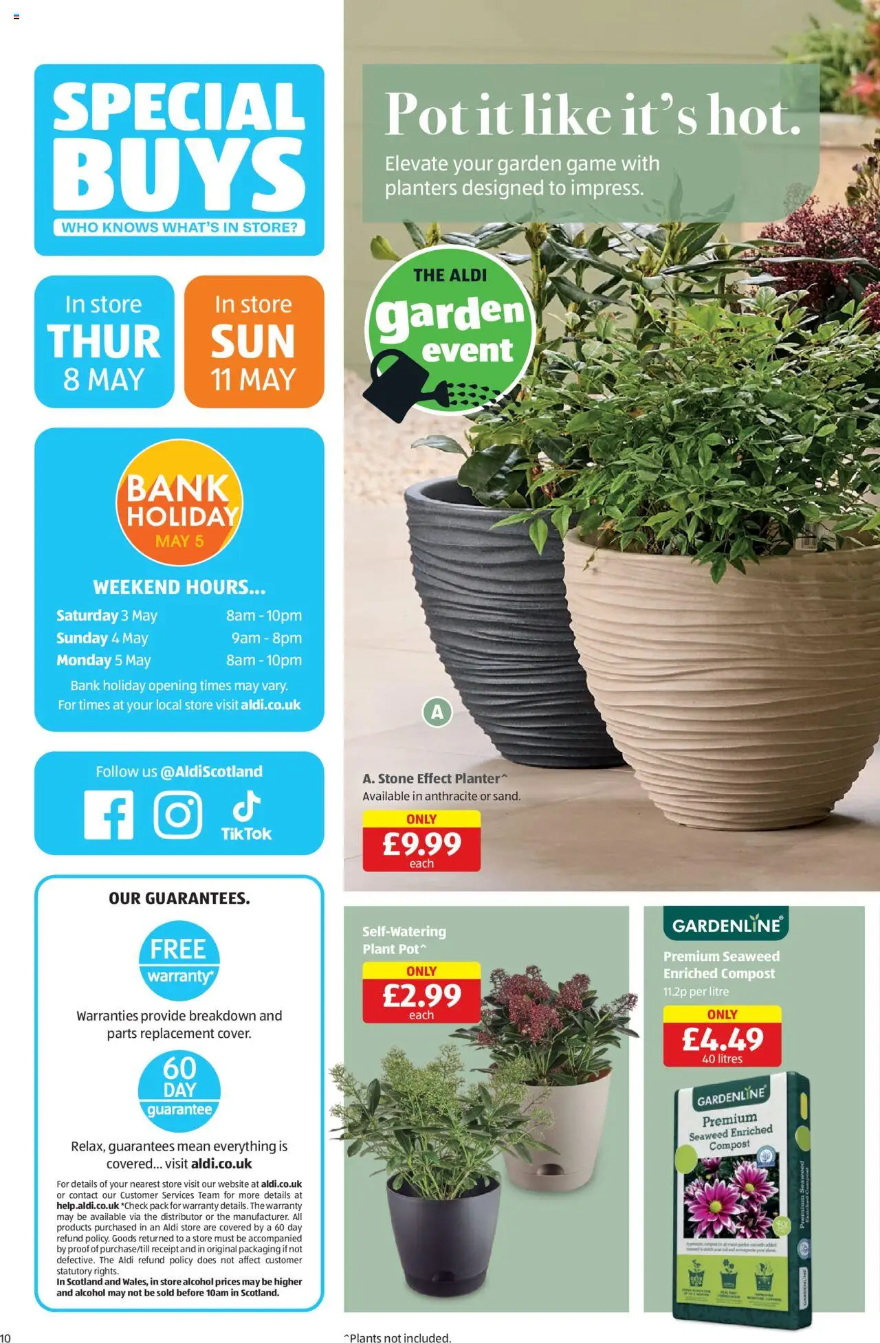 Aldi shop Weekly offers Scottish Specialbuys valid from 08/05/2025 - Page number 10