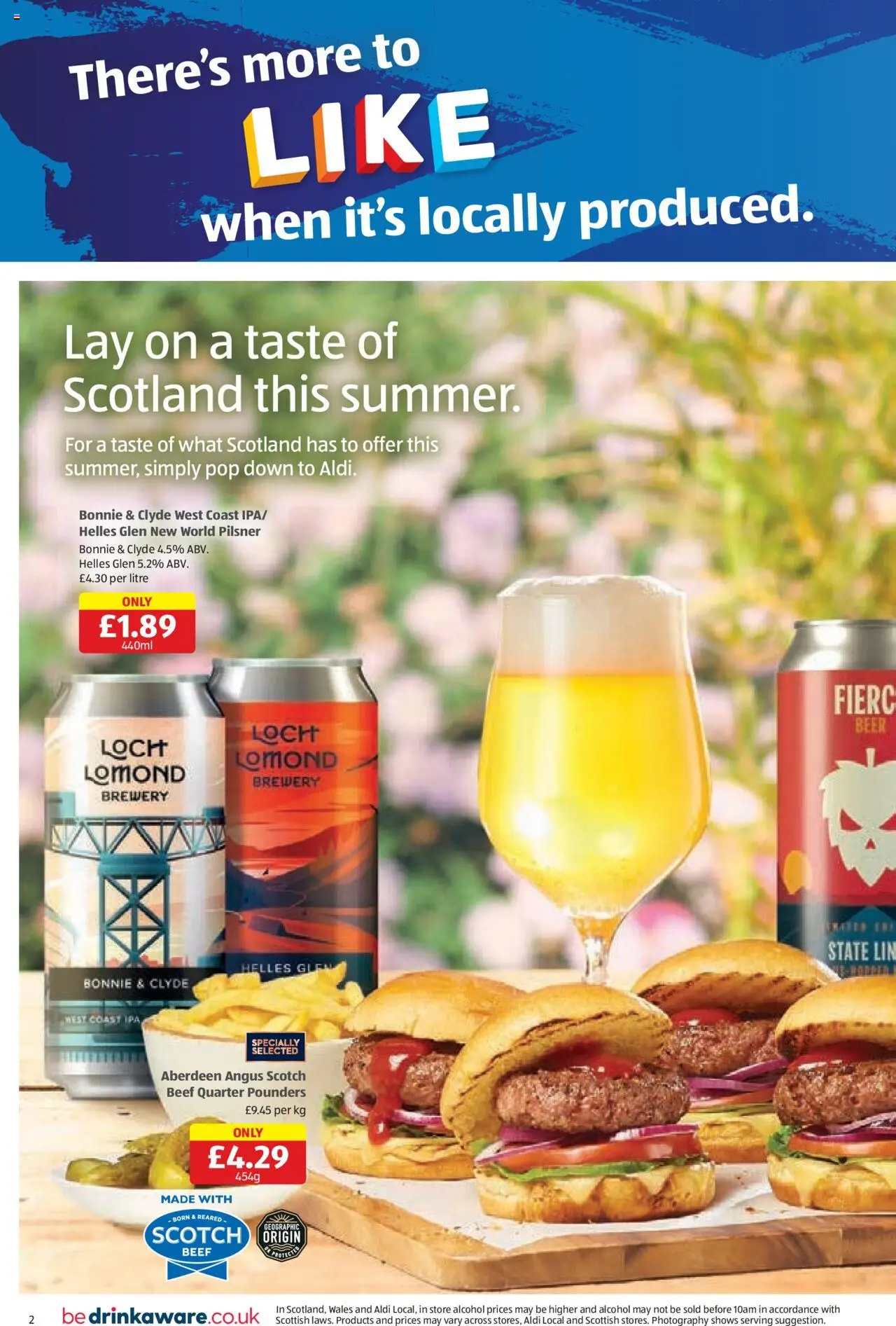 Aldi shop Weekly offers Scottish Specialbuys valid from 15/05/2025 - Page number 2