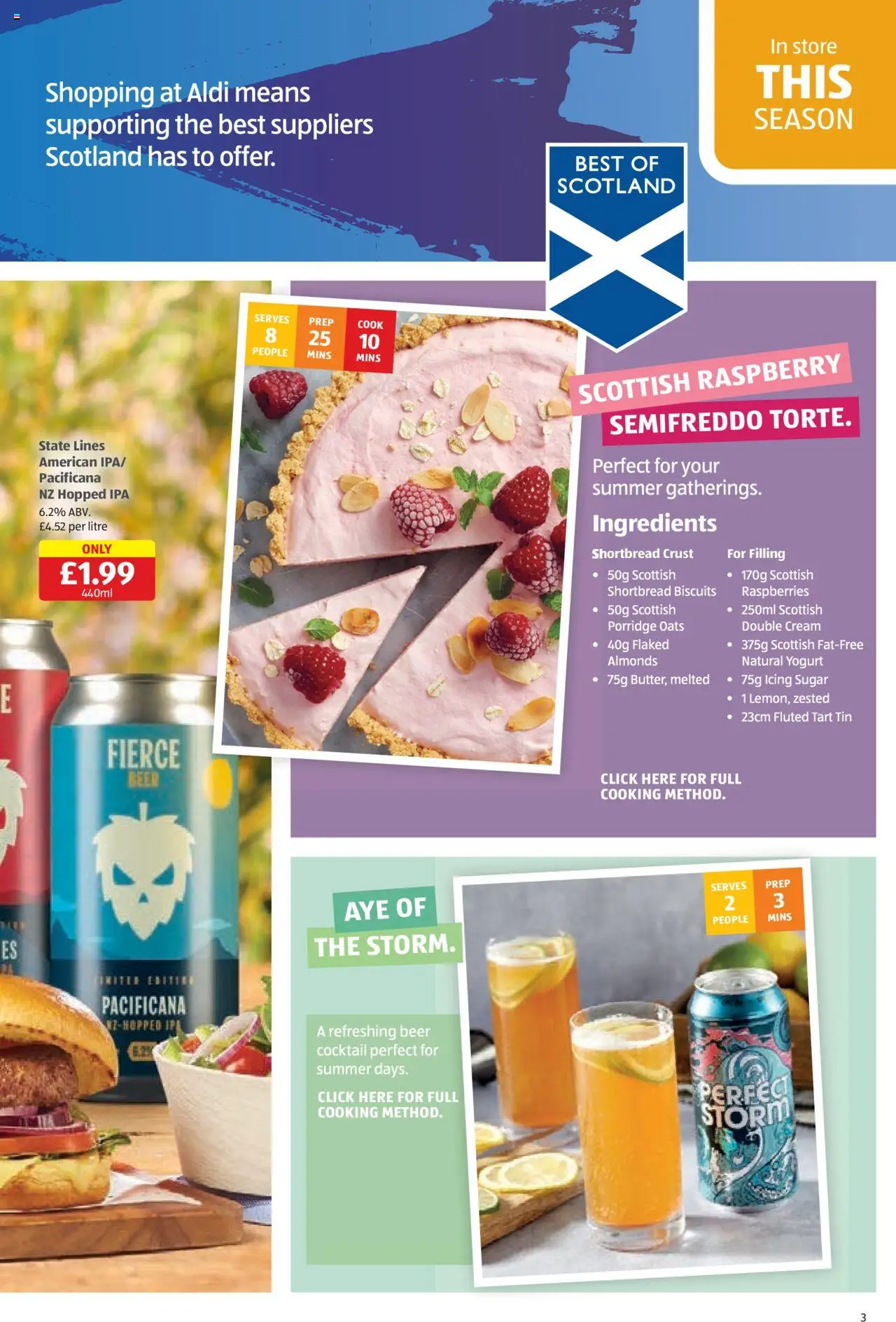 Aldi shop Weekly offers Scottish Specialbuys valid from 15/05/2025 - Page number 3