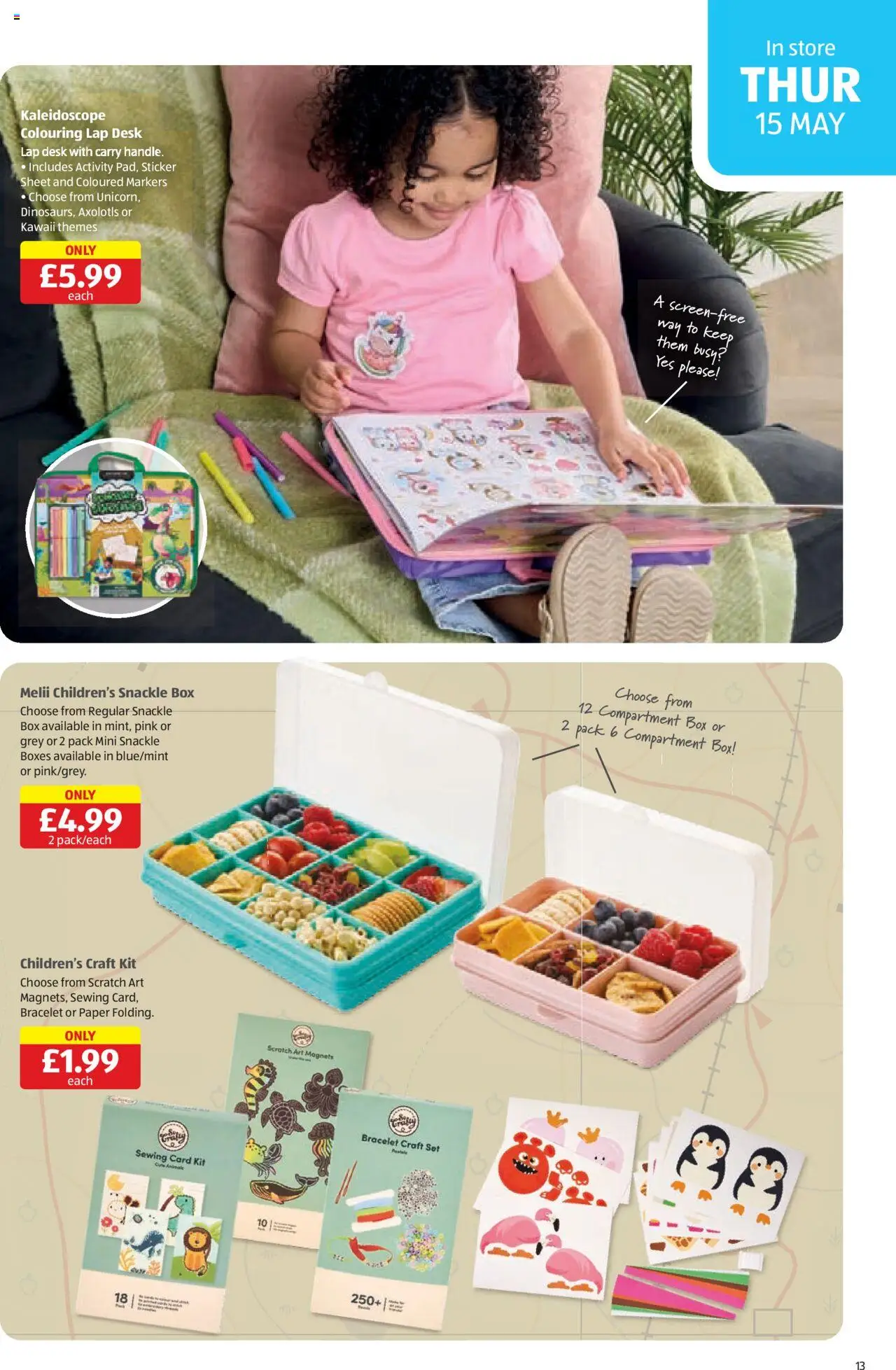 Aldi shop Weekly offers Scottish Specialbuys valid from 15/05/2025 - Page number 13