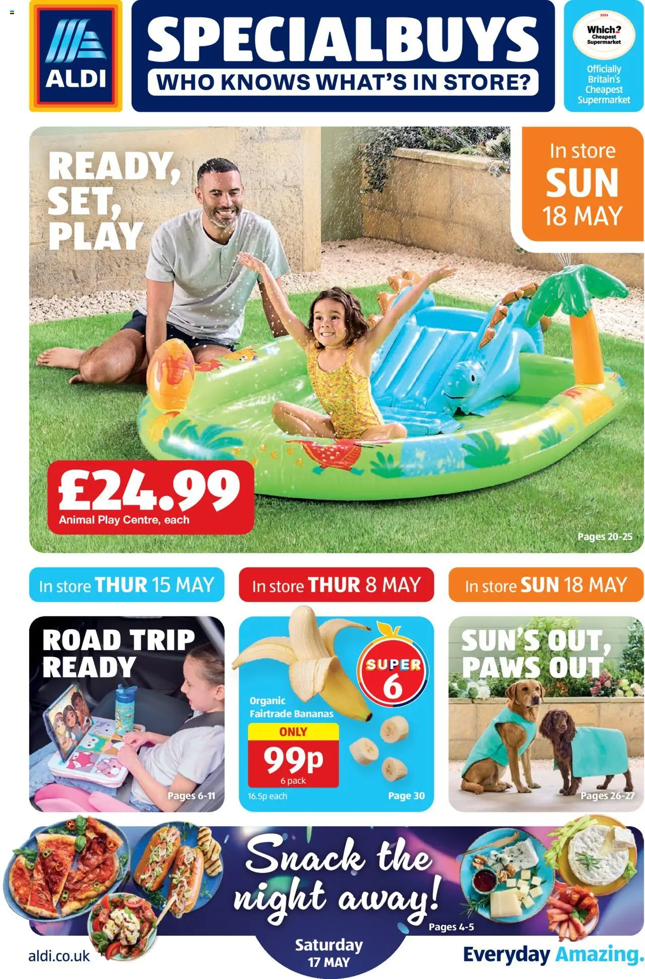 Aldi shop Weekly offers UK Specialbuys valid from 15/05/2025 - Page number 1