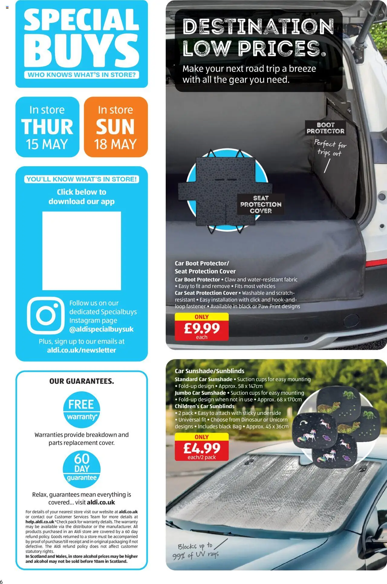 Aldi shop Weekly offers UK Specialbuys valid from 15/05/2025 - Page number 6