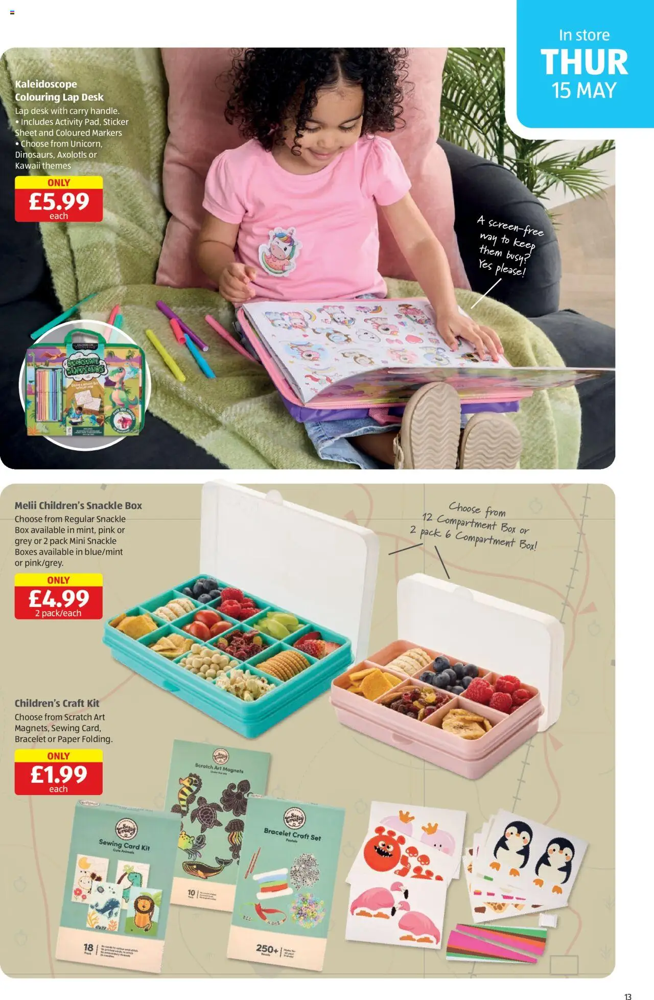 Aldi shop Weekly offers UK Specialbuys valid from 15/05/2025 - Page number 13
