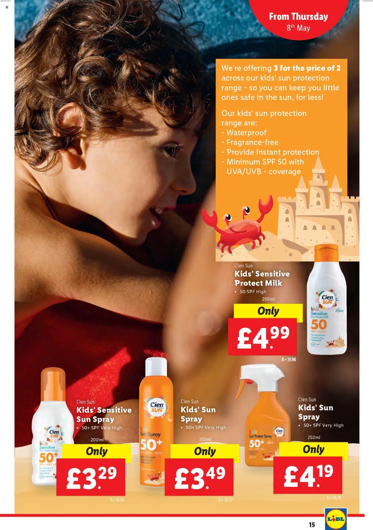 Lidl shop Baby event valid from 08/05/2025 - Page number 15