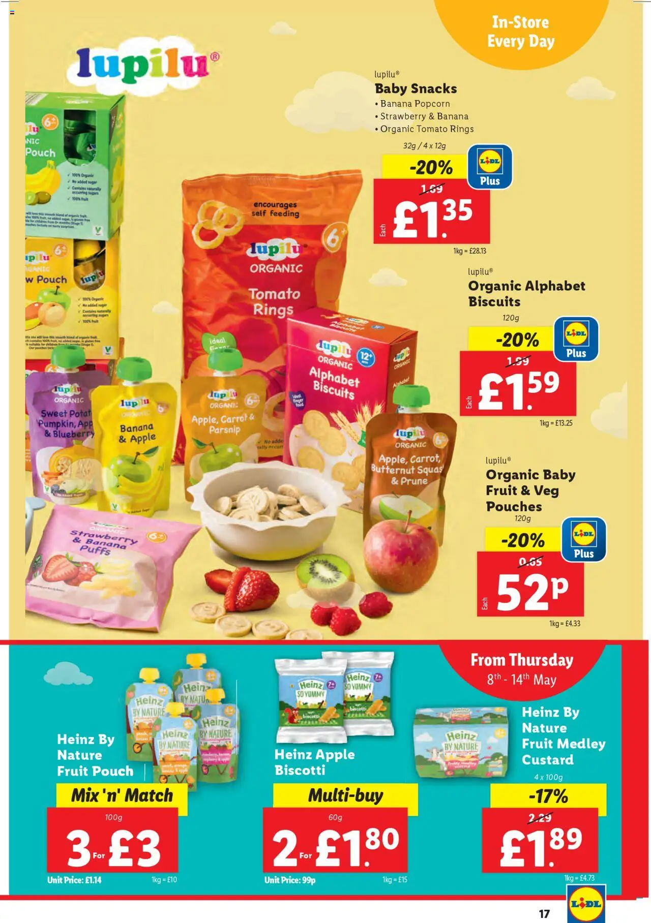 Lidl shop Baby event valid from 08/05/2025 - Page number 17