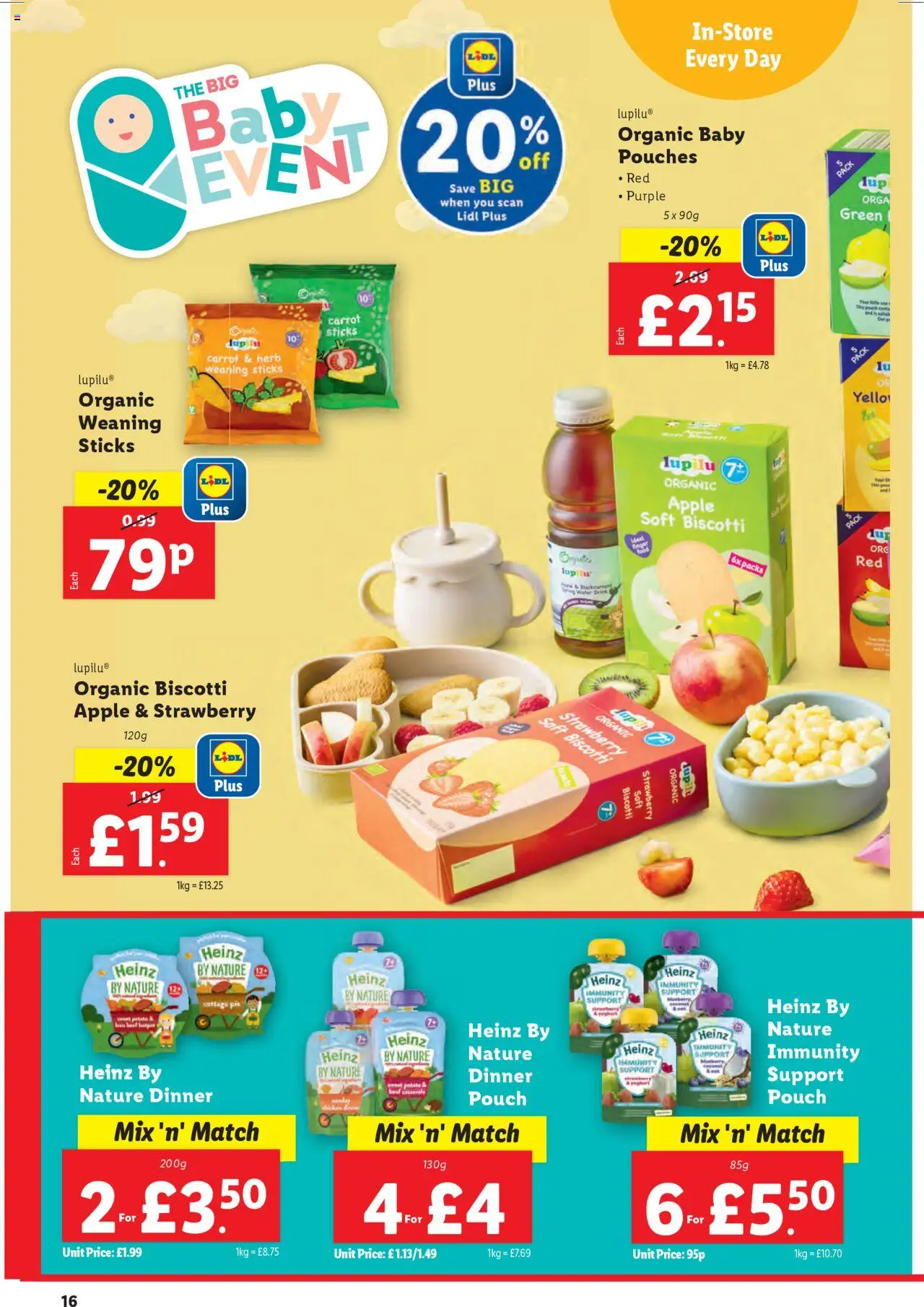 Lidl shop Baby event valid from 08/05/2025 - Page number 16
