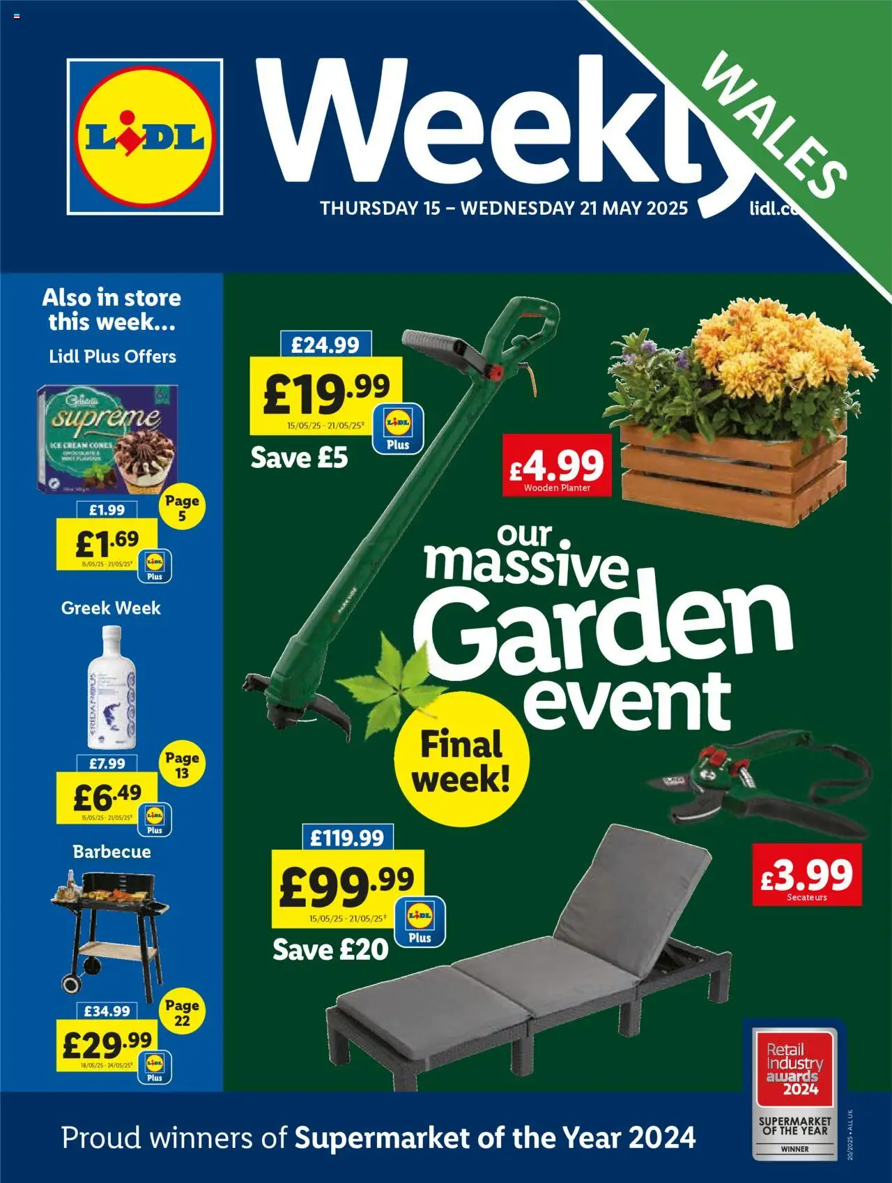 Lidl shop Lidl Weekly Wales valid from 15/05/2025 - Page number 1