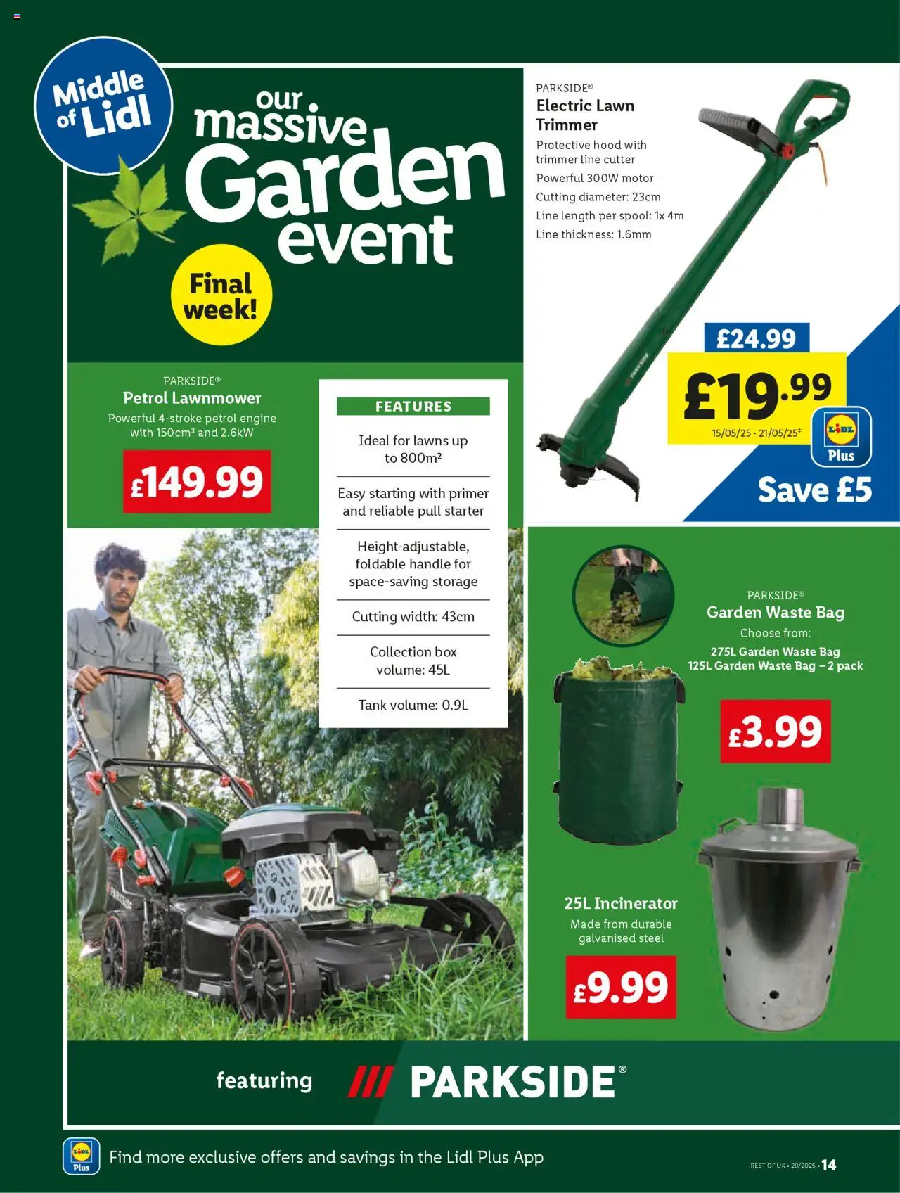 Lidl shop Lidl Weekly Wales valid from 15/05/2025 - Page number 16