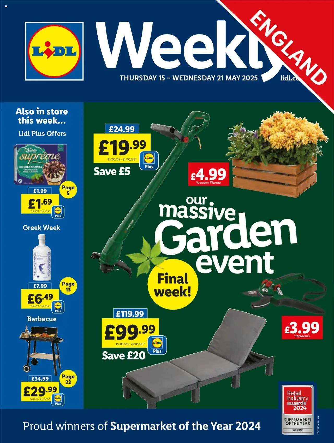 Lidl shop Lidl Weekly valid from 15/05/2025 - Page number 1