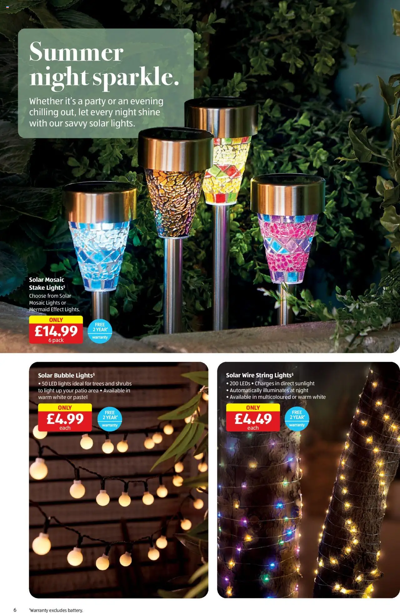 Aldi shop Weekly offers Scottish Specialbuys valid from 22/05/2025 - Page number 6