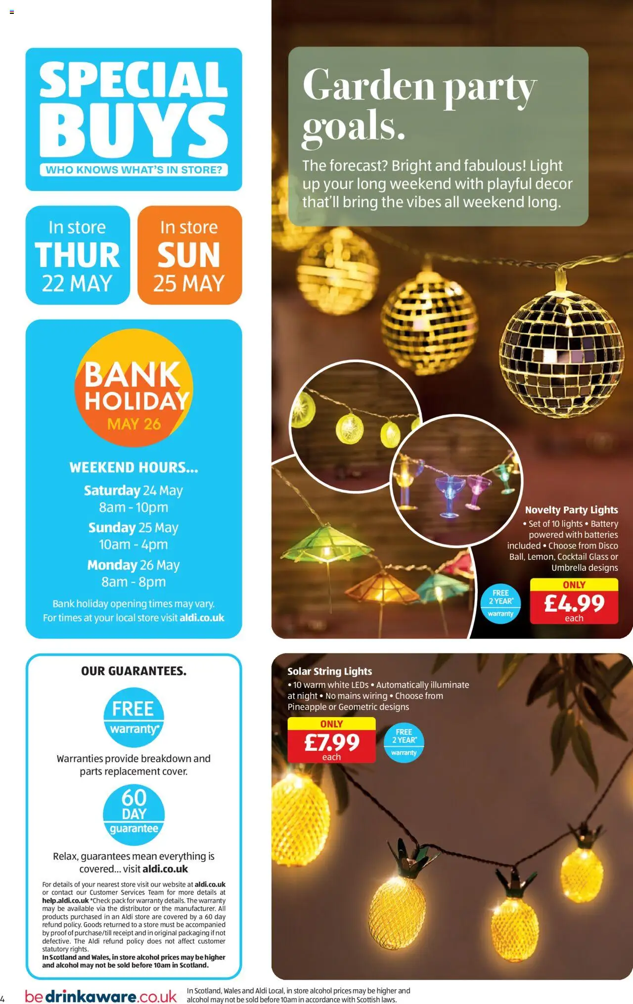 Aldi shop Weekly offers UK Specialbuys valid from 22/05/2025 - Page number 4