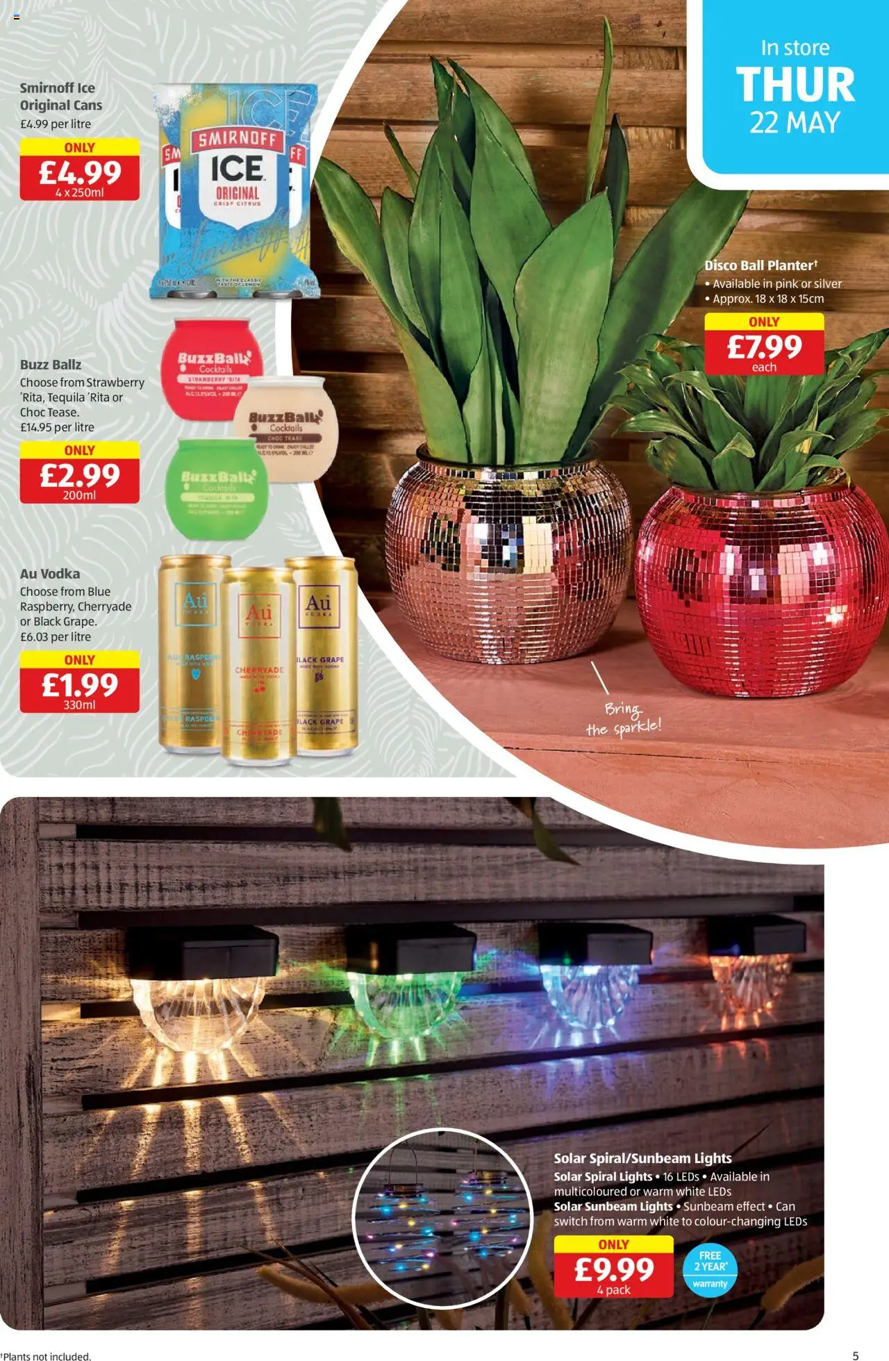 Aldi shop Weekly offers UK Specialbuys valid from 22/05/2025 - Page number 5