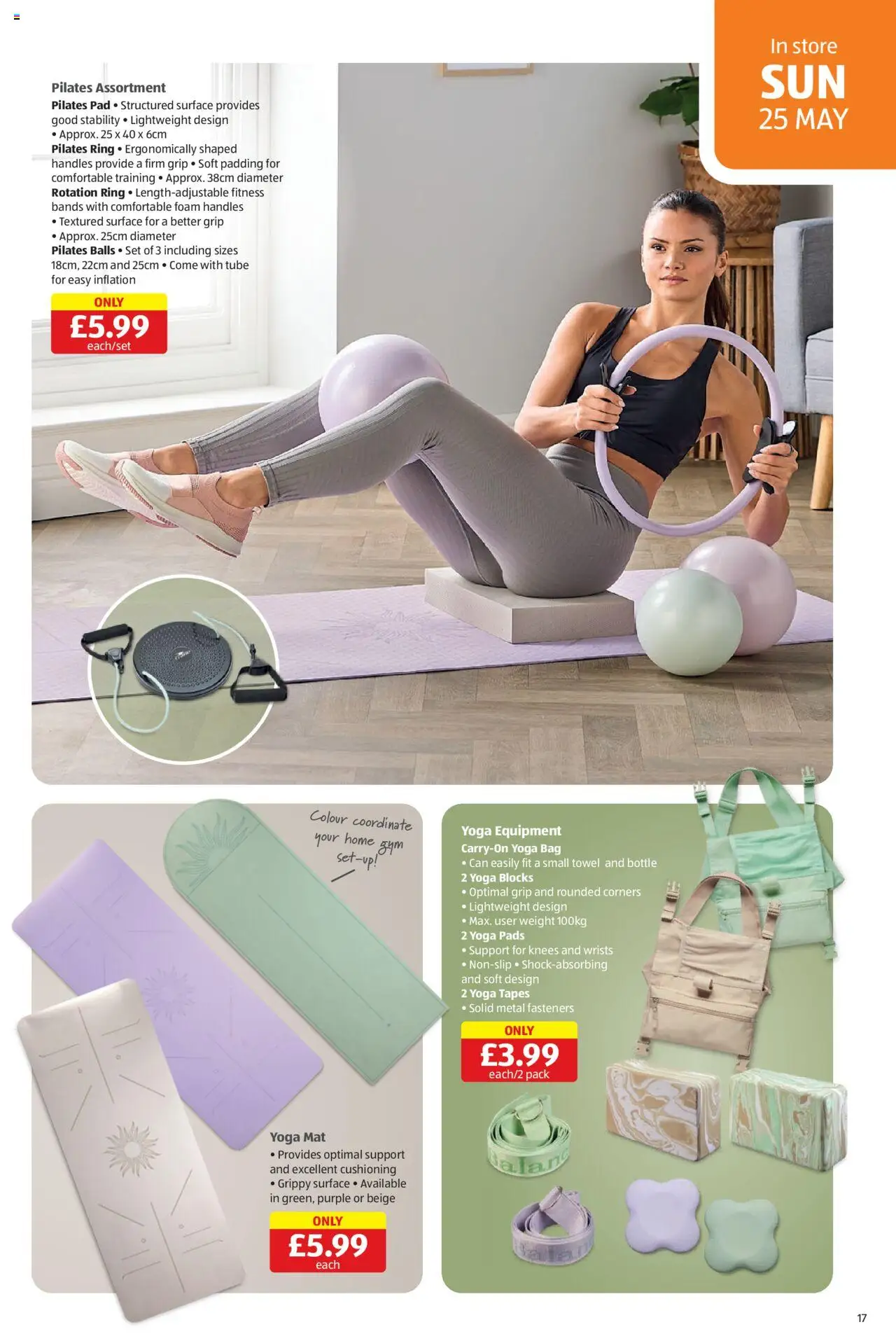 Aldi shop Weekly offers UK Specialbuys valid from 22/05/2025 - Page number 17