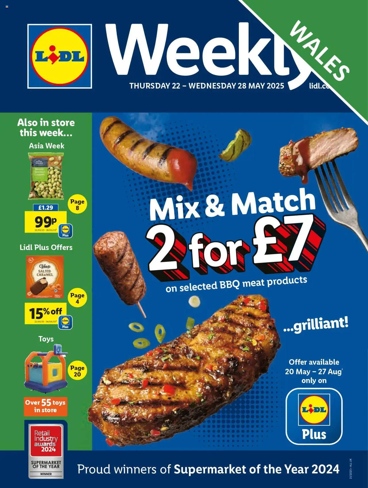 Lidl shop Lidl Weekly Wales valid from 22/05/2025 - Page number 1